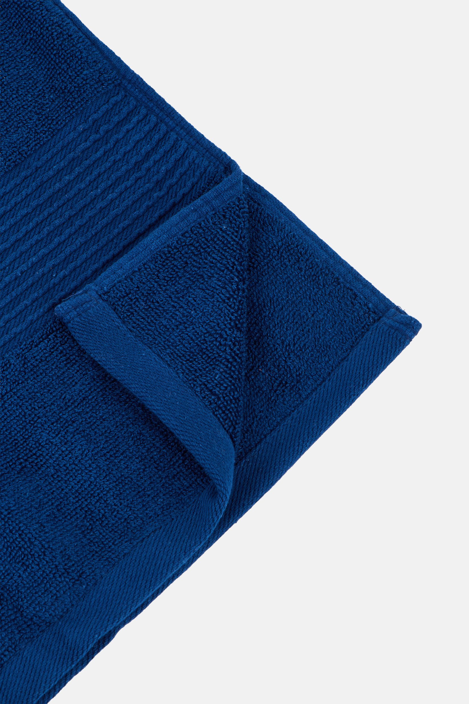 Textured Bath Towel, Blue
