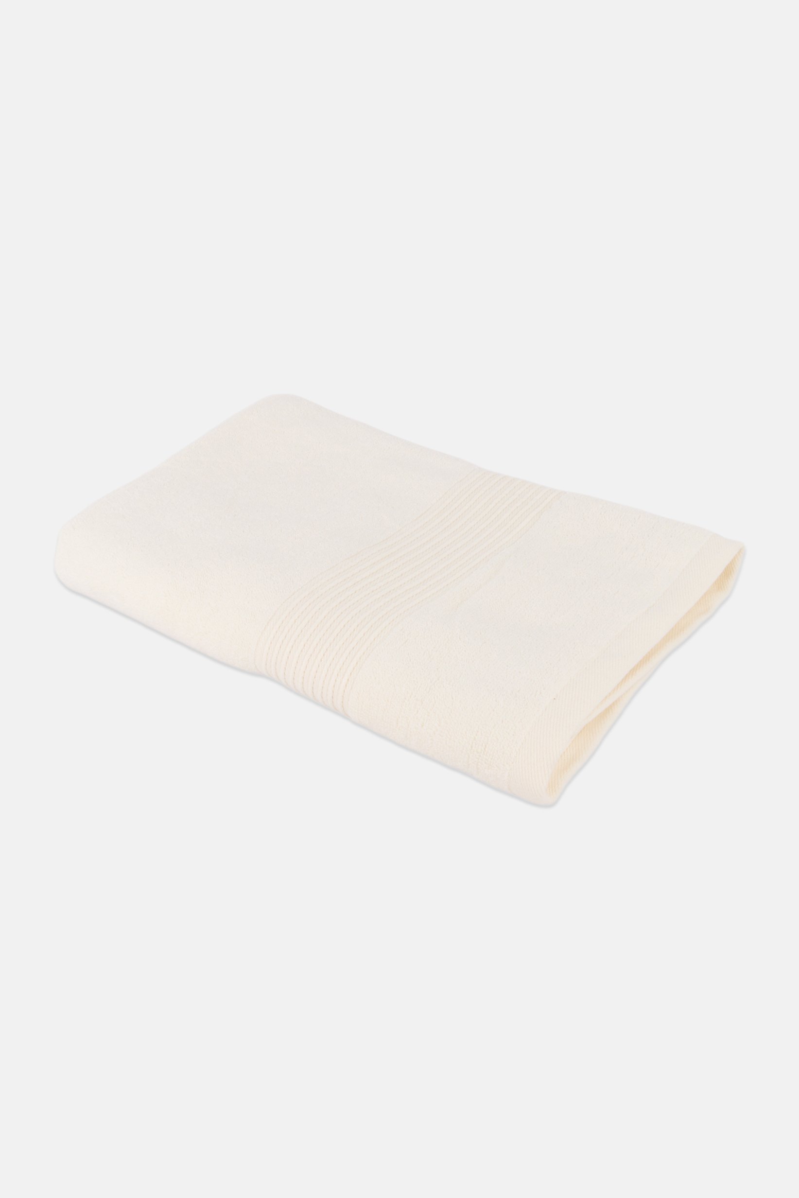Textured Bath Towel, Off White