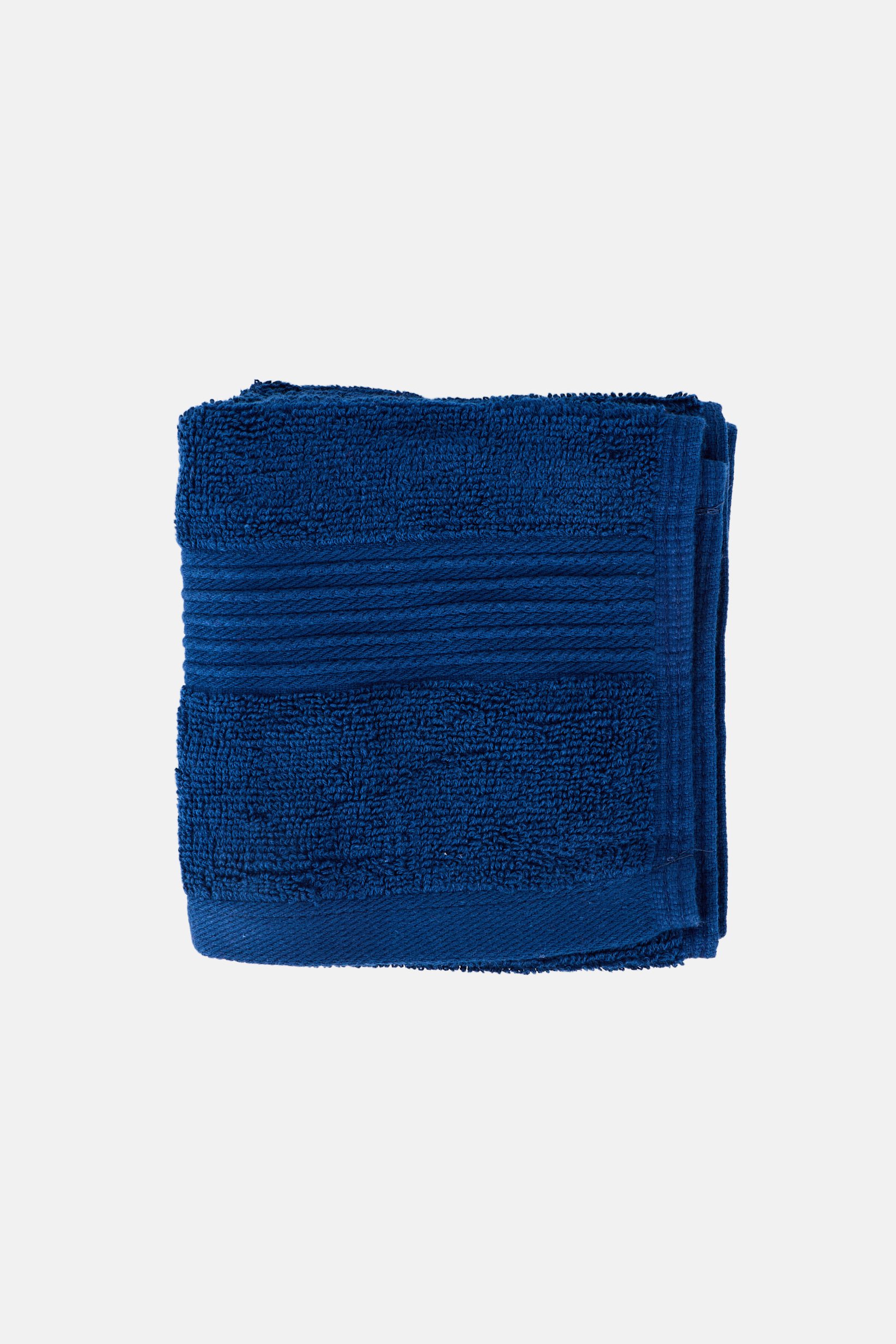 4 Pieces Hand Towel Set, Navy Blue