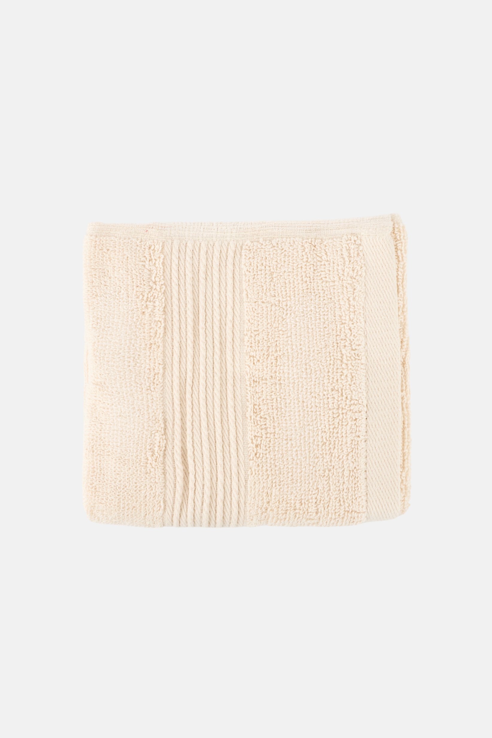 4 Pieces Hand Towel Set, Cream