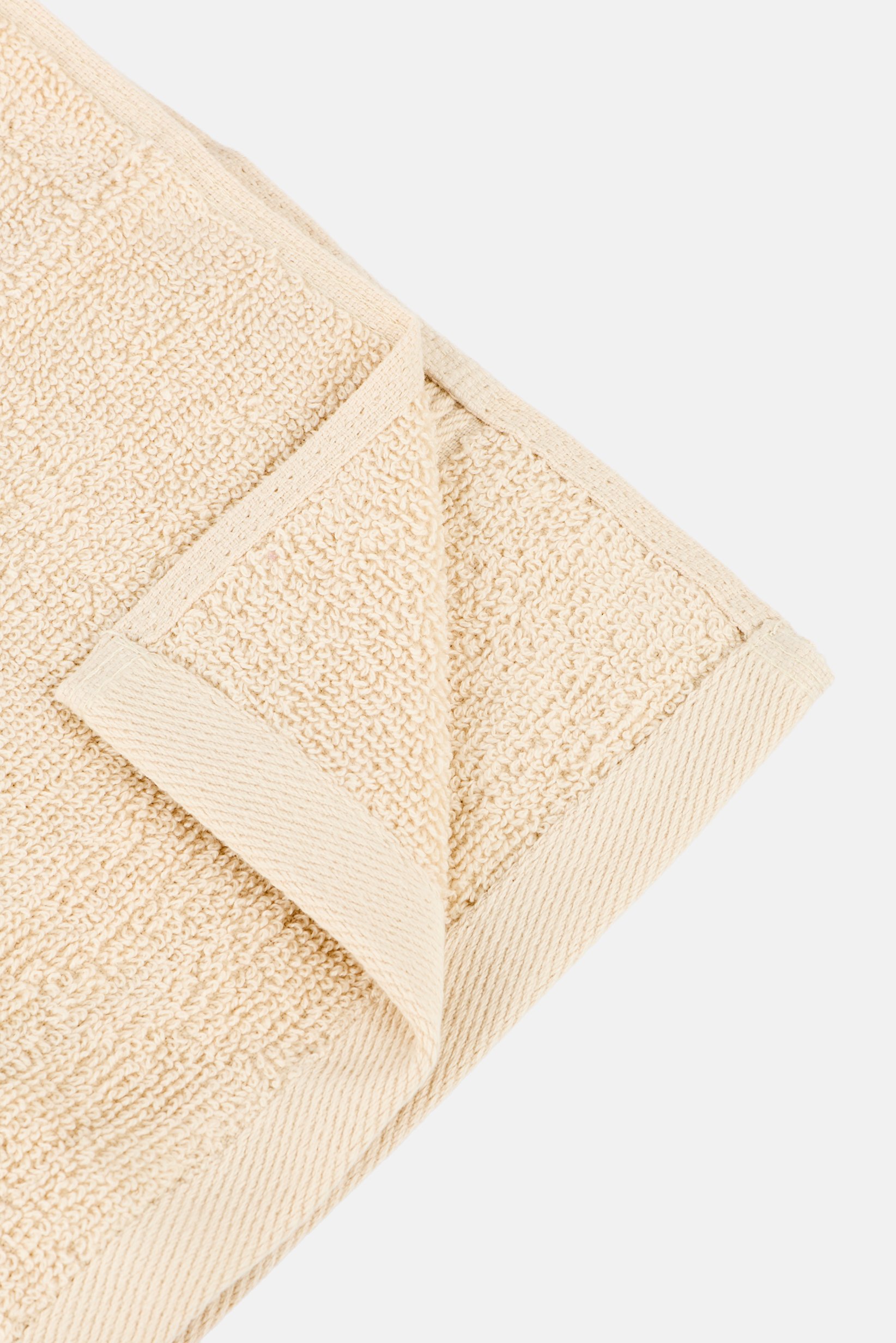 4 Pieces Hand Towel Set, Cream