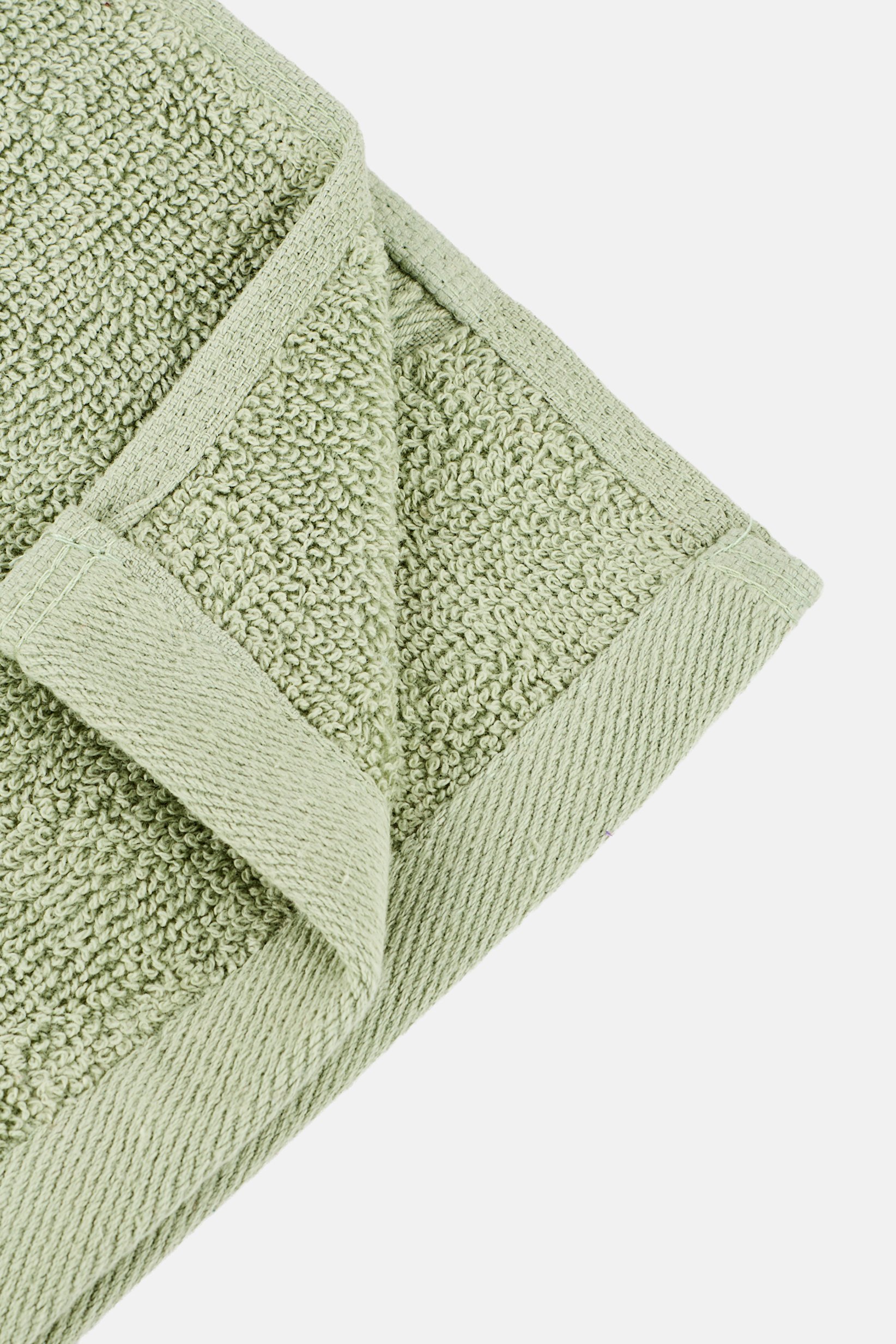 4 Pieces Face Towel Set, Sage Green