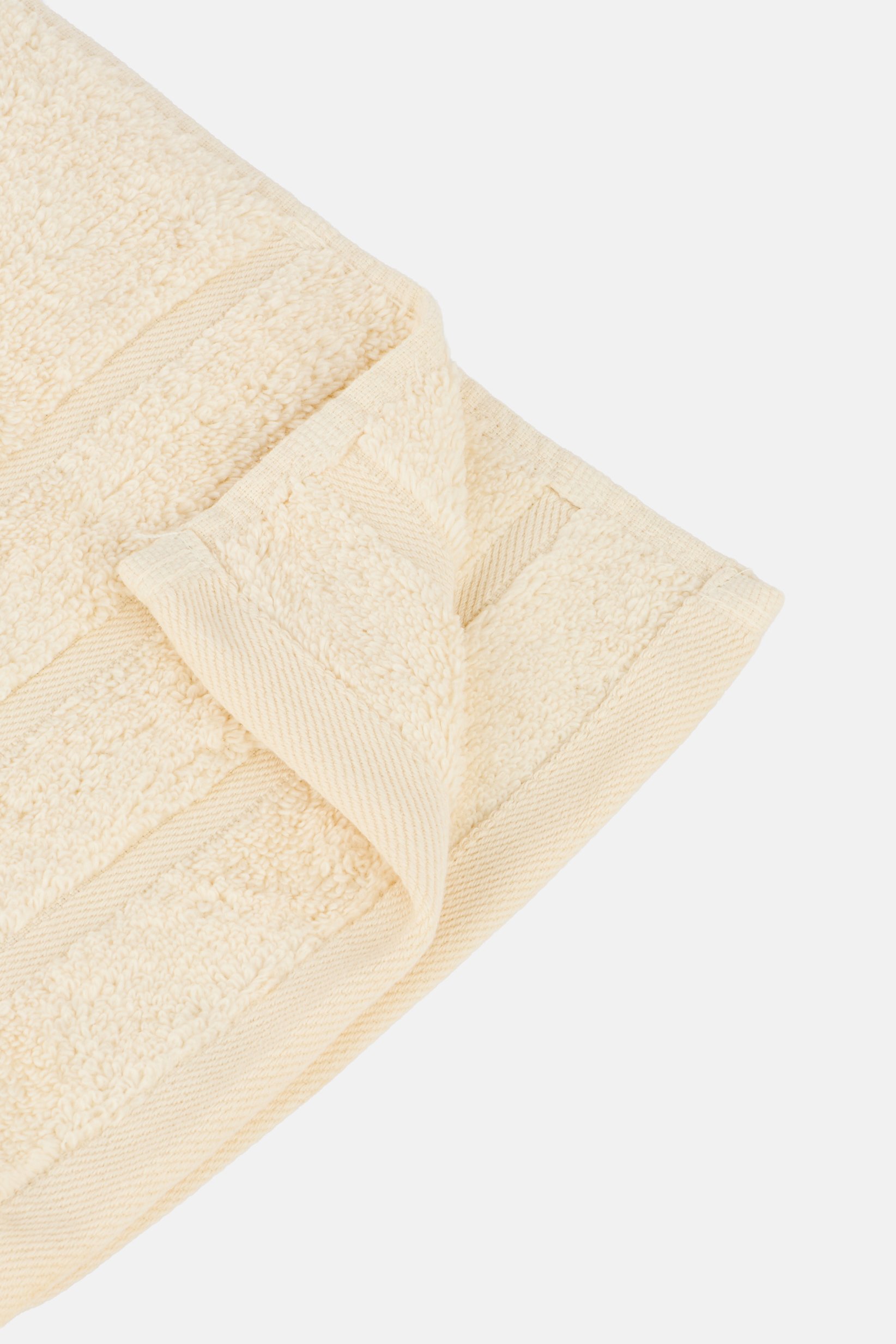 2 Pieces Textured Bath Towel, Beige
