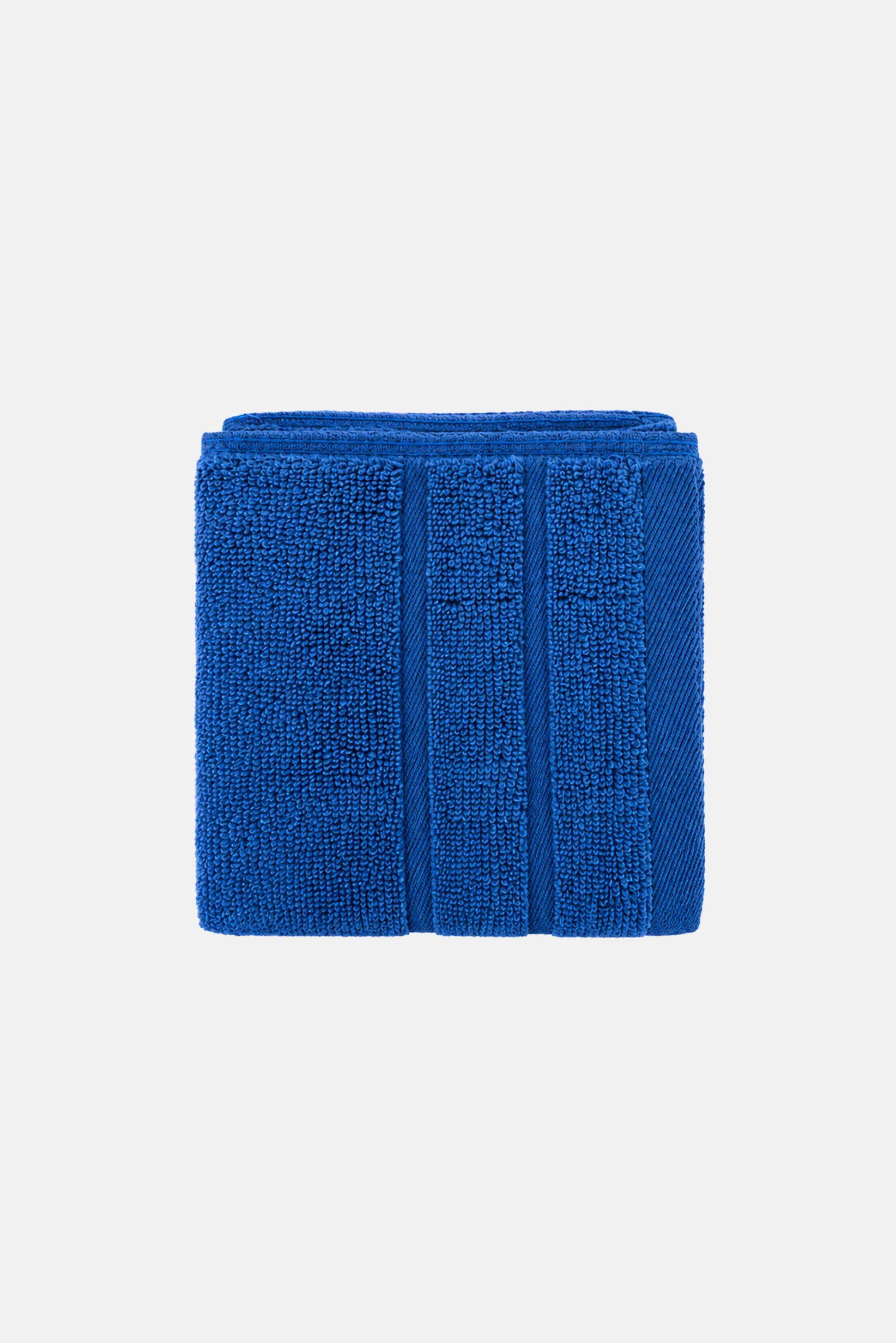 4 Pieces Textured Guest Towel Set,  Blue