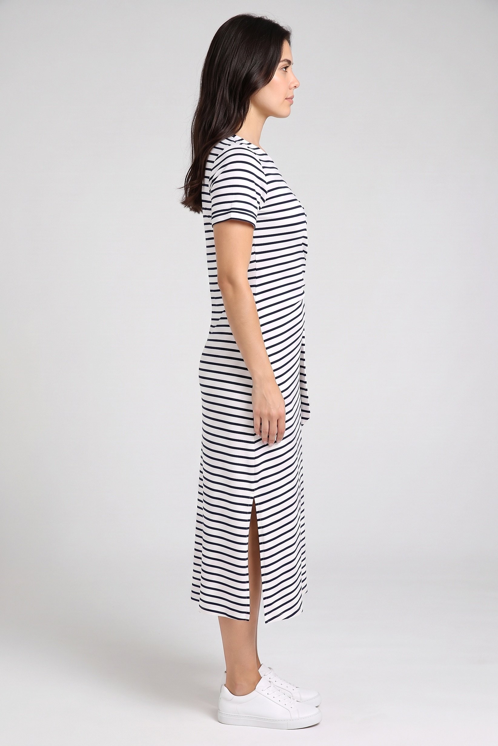 Women Stripe Maxi Dress, Multicolor