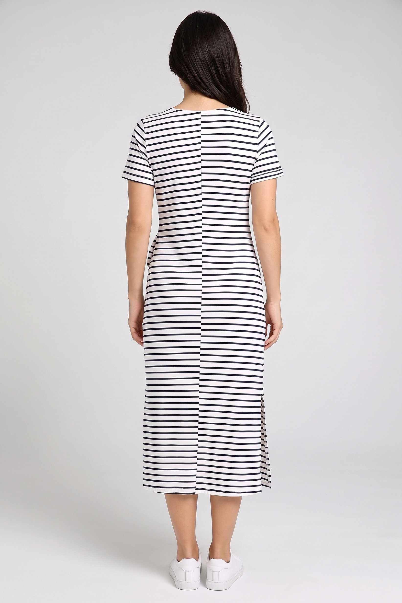 Women Stripe Maxi Dress, Multicolor