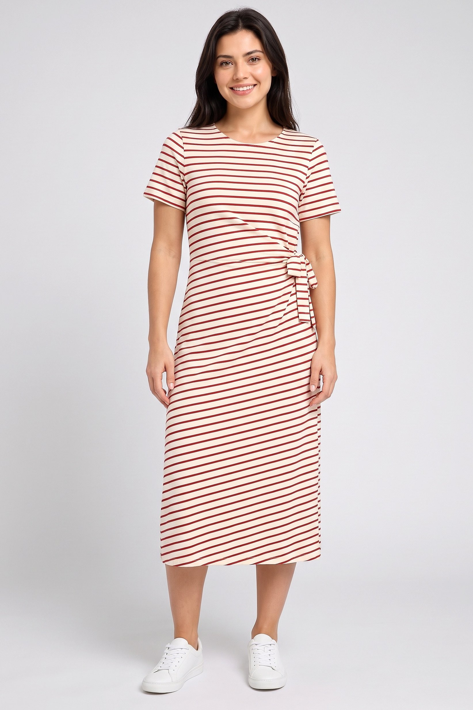 Women Stripe Maxi Dress, Multicolor