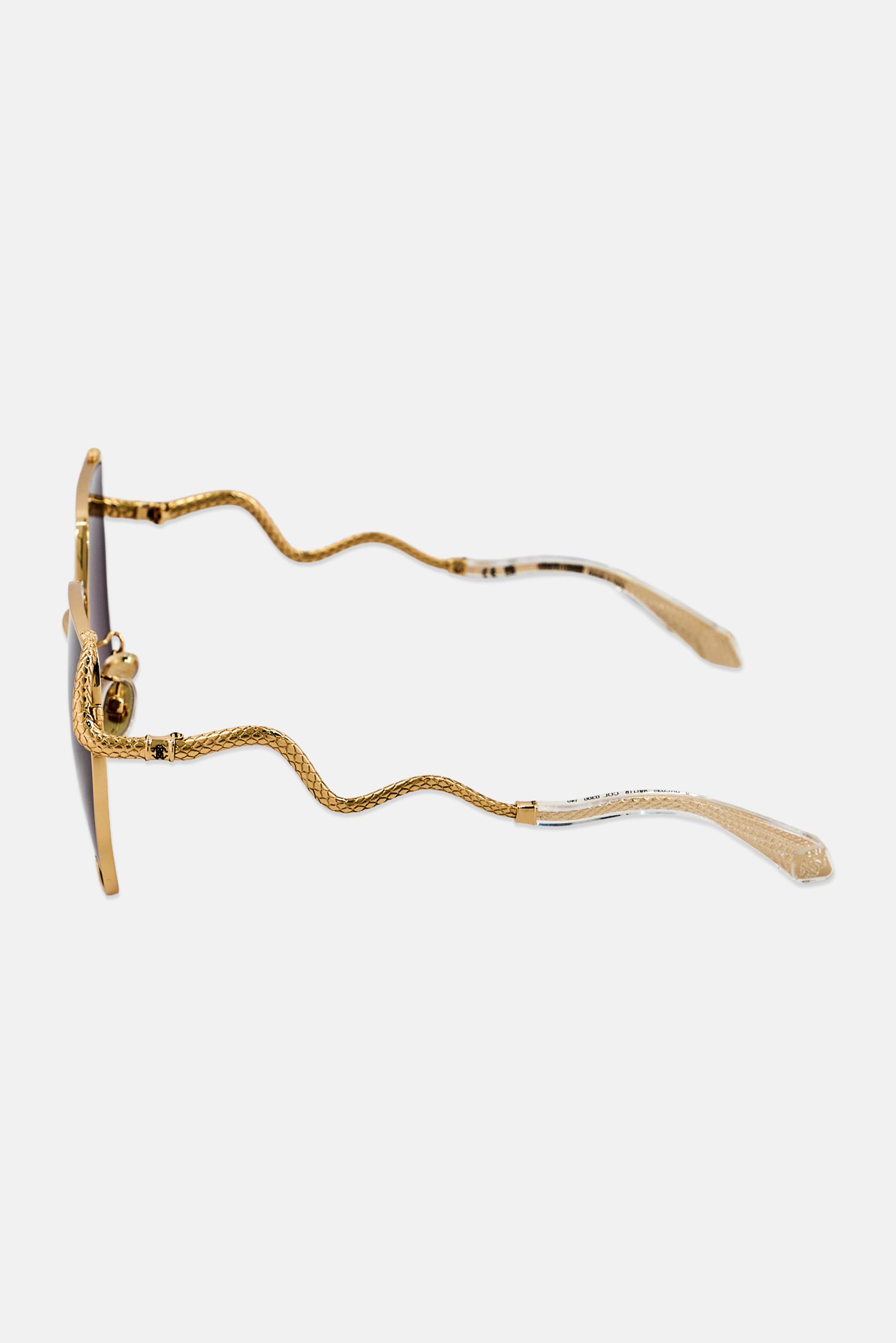 Women SRC035M 590300 Geometric Sunglasses, Gold