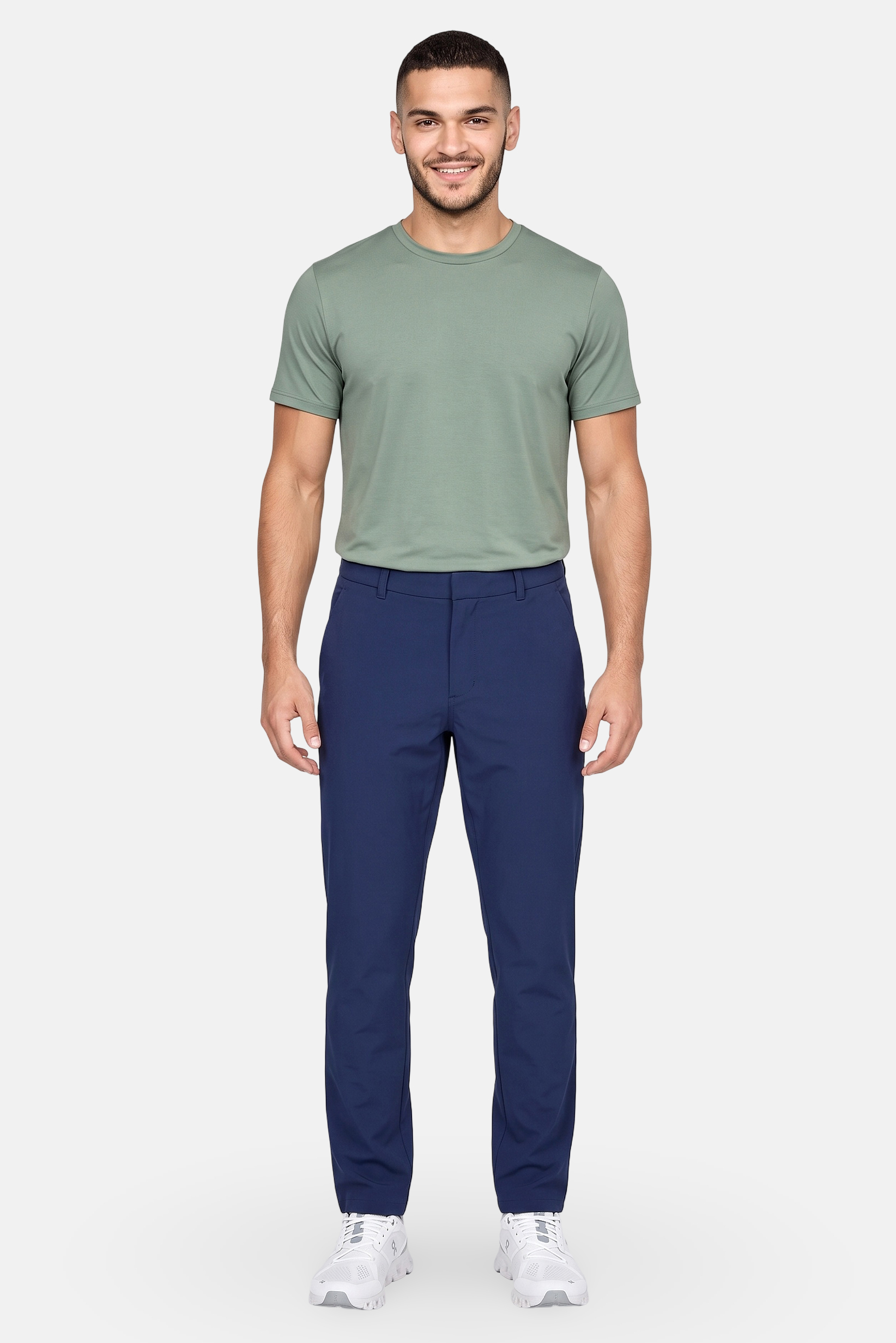 Men Regular Fit Terrain Perf Golf Pants, Navy