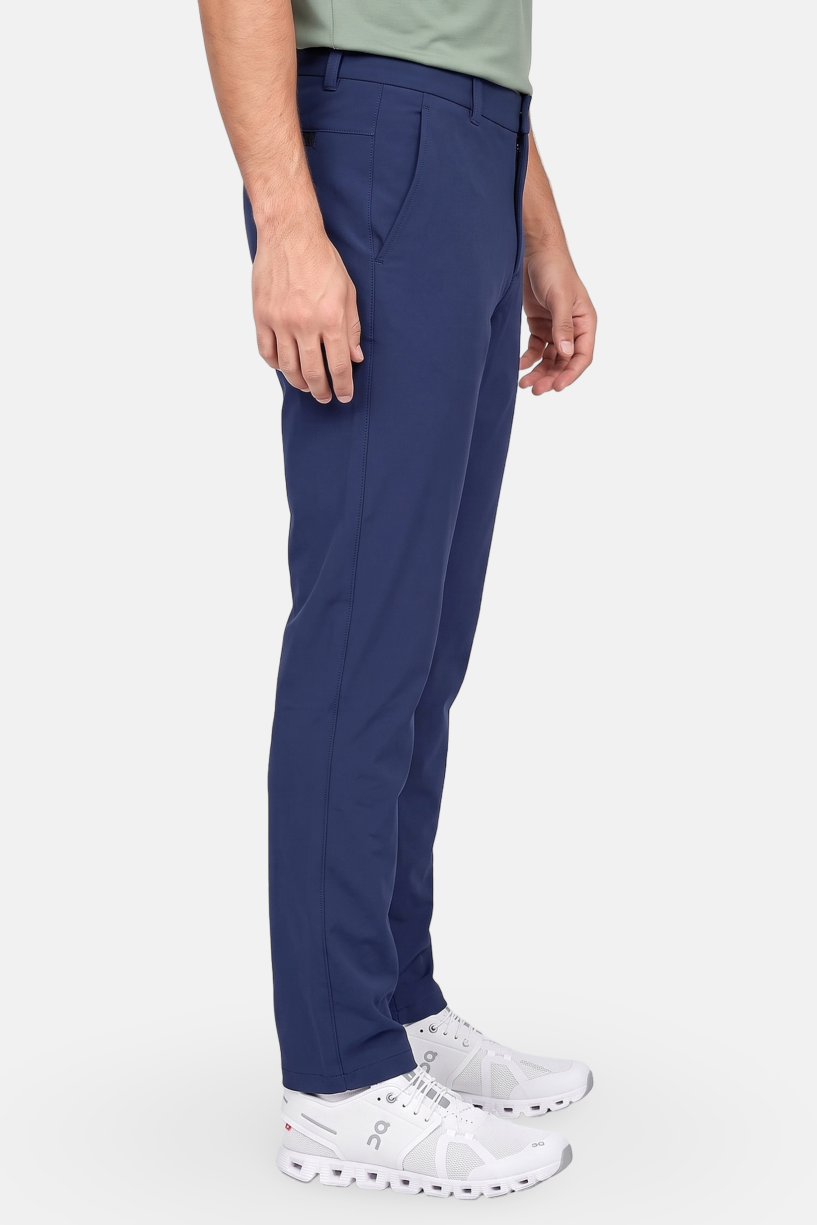 Men Regular Fit Terrain Perf Golf Pants, Navy