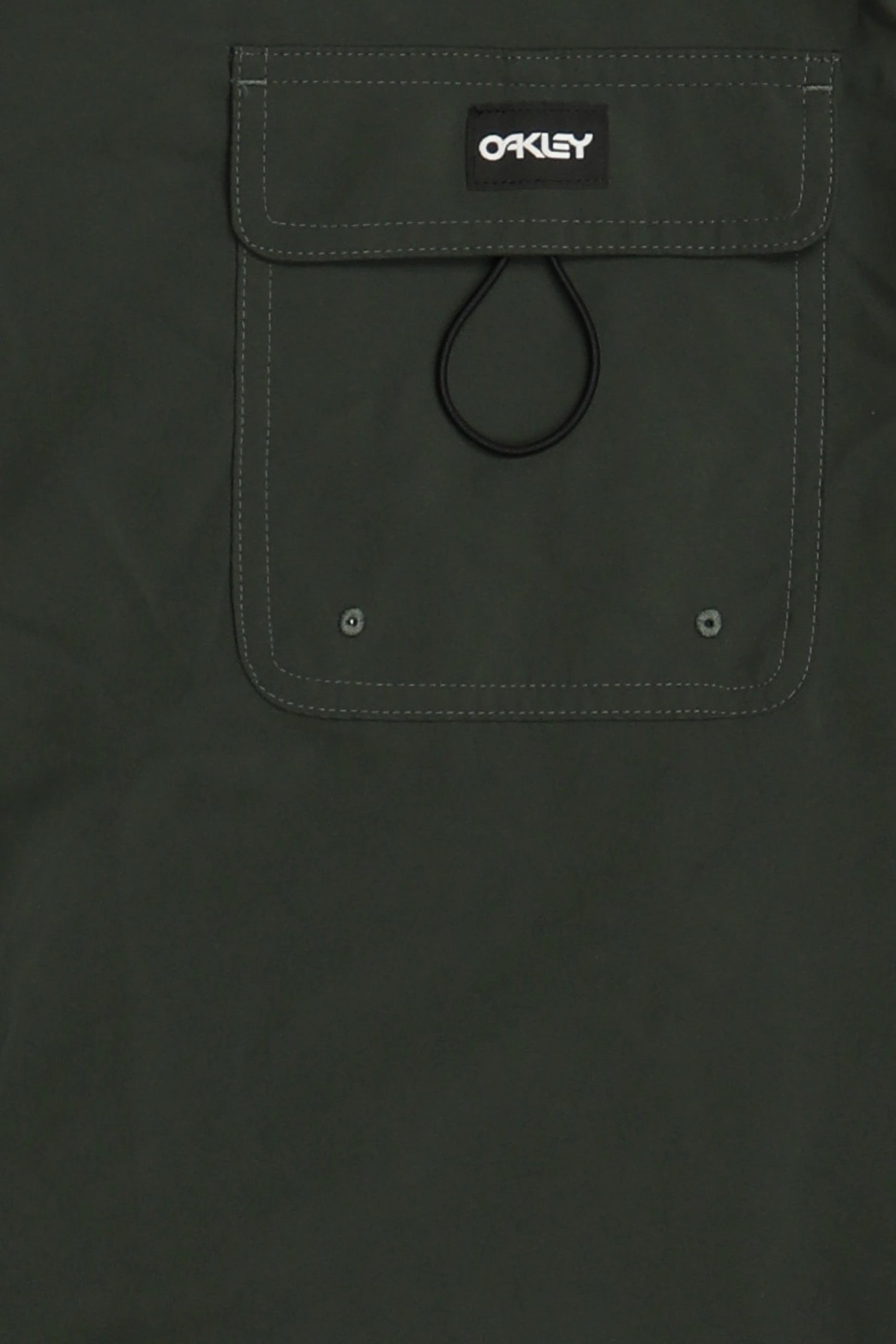 Men Brand Logo  Board Shorts, Dark Green