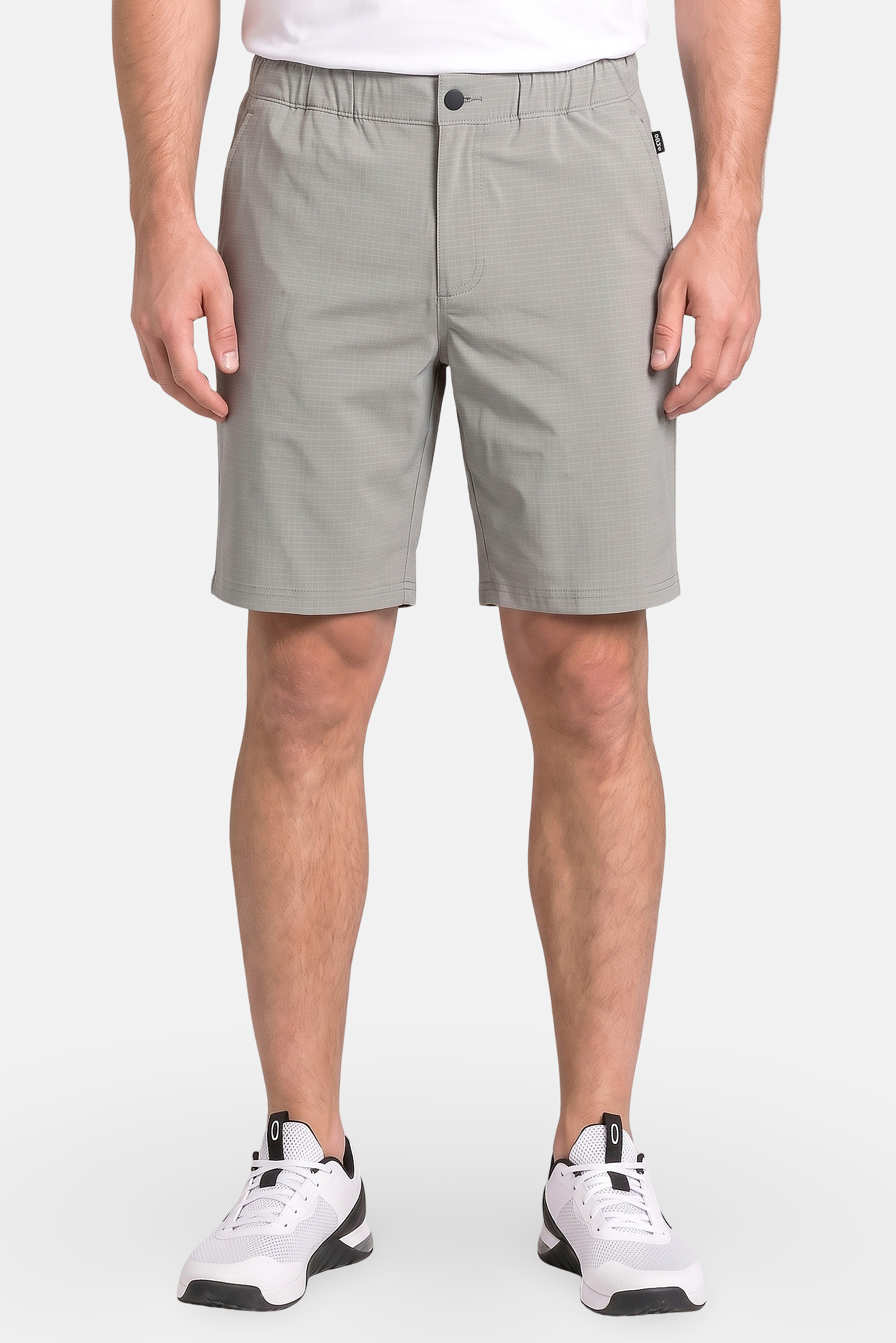 Men regular Fit Solid Outdoor Short, Grey