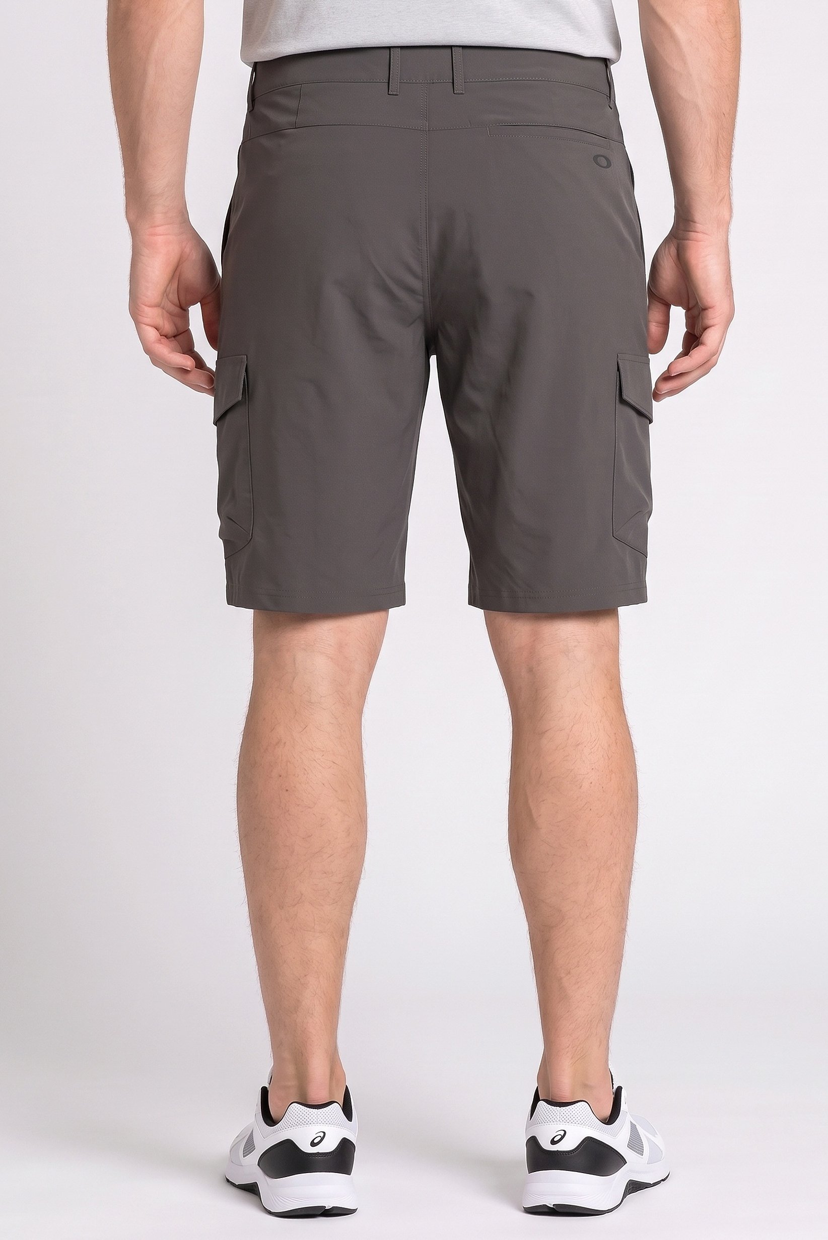 Men Regular Fit Outdoor Cargo Shorts, Grey