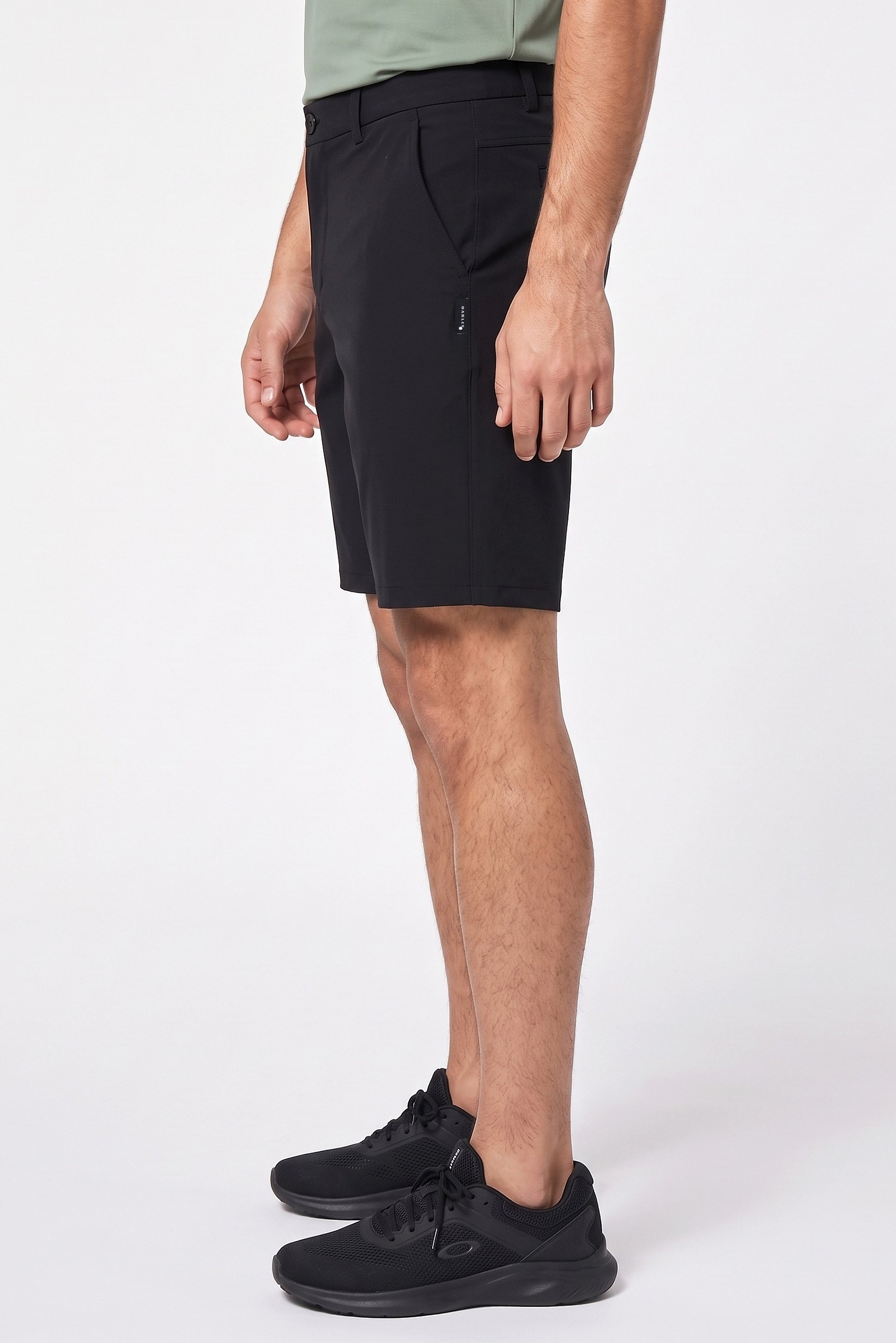 Men Sportswear Fit Golf Shorts, Black