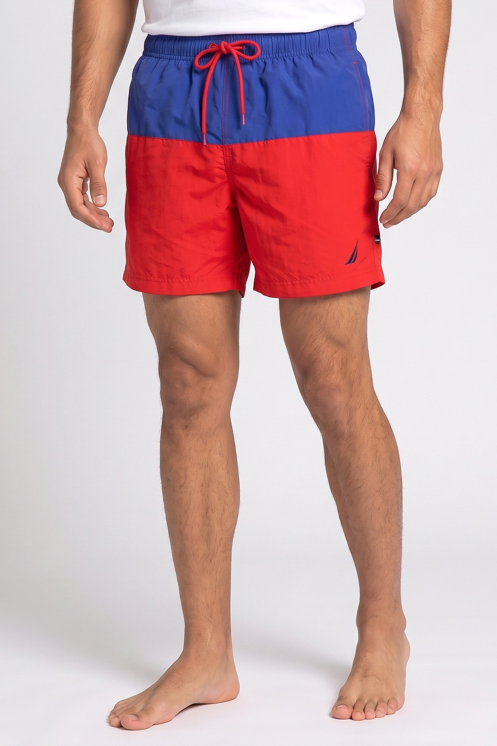 Men Regular Fit two tone Board Shorts, Multicolor