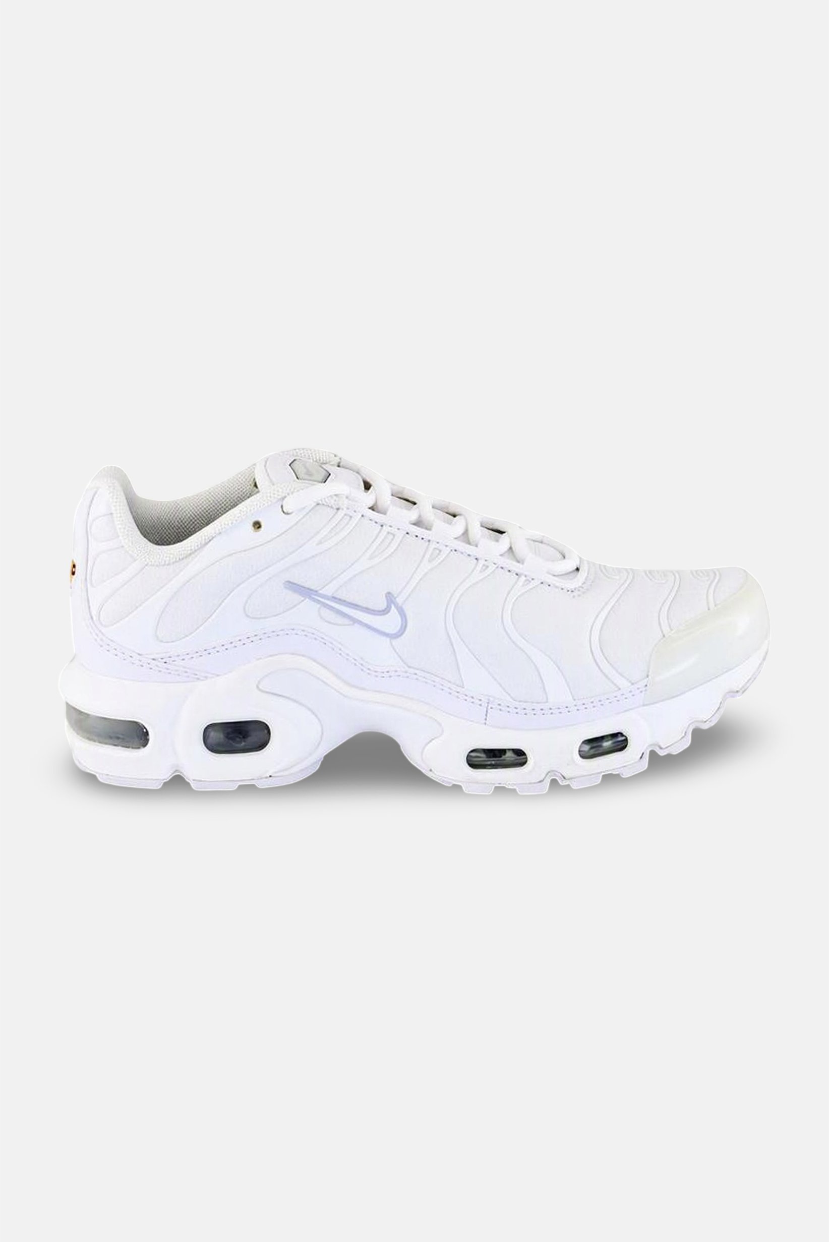 Kids Girl Air Max Plus Lace Up Outdoor Shoes, White