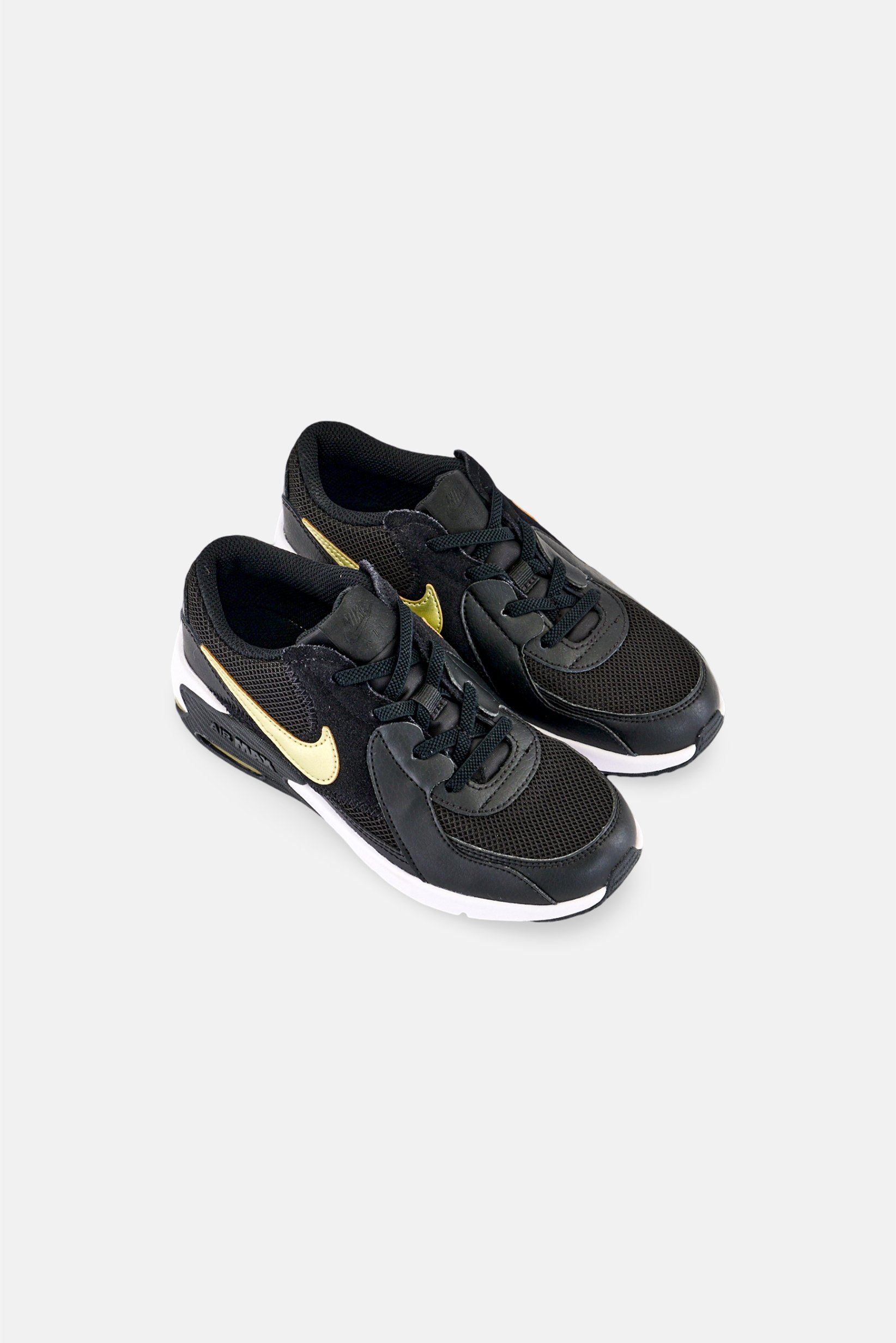 Kids Boy Air Max Excee Lace Up Outdoor Shoes, Black