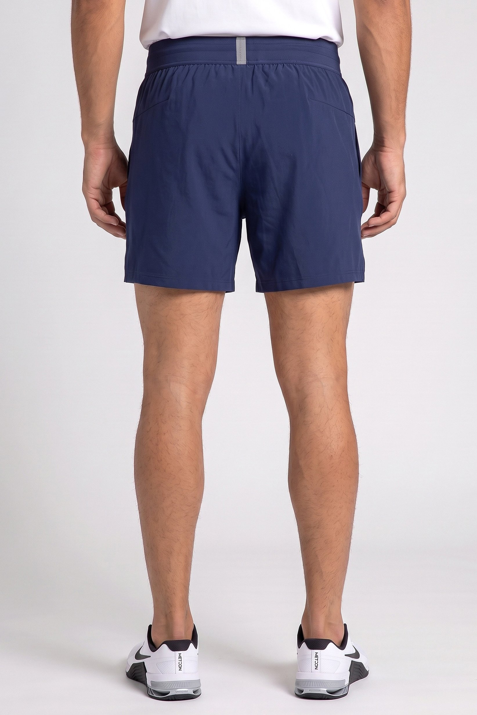 Men Dri-Fit Yoga Shorts, Navy