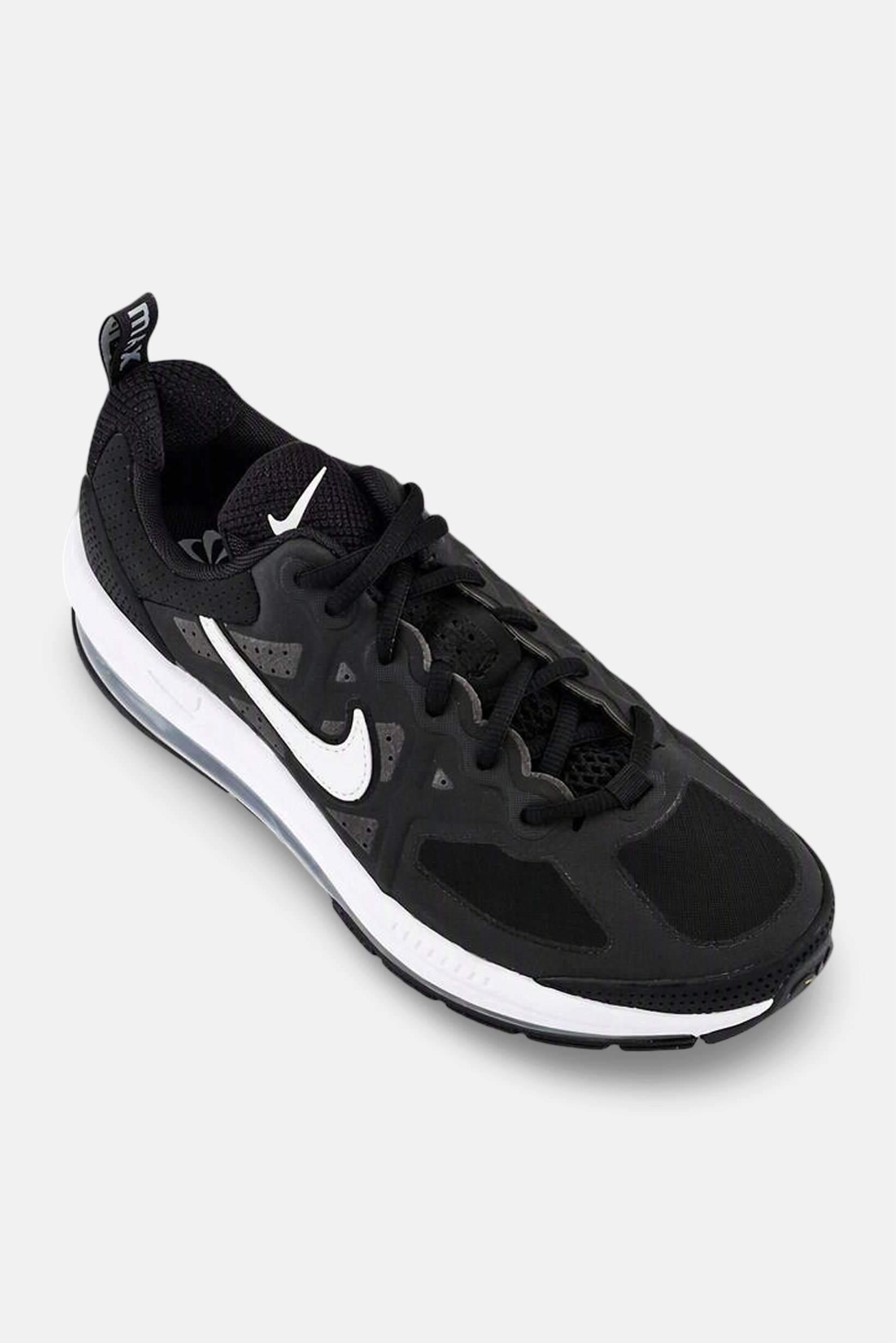 Kids Boy Air Max Genome Lace Up Outdoor Shoes, Black