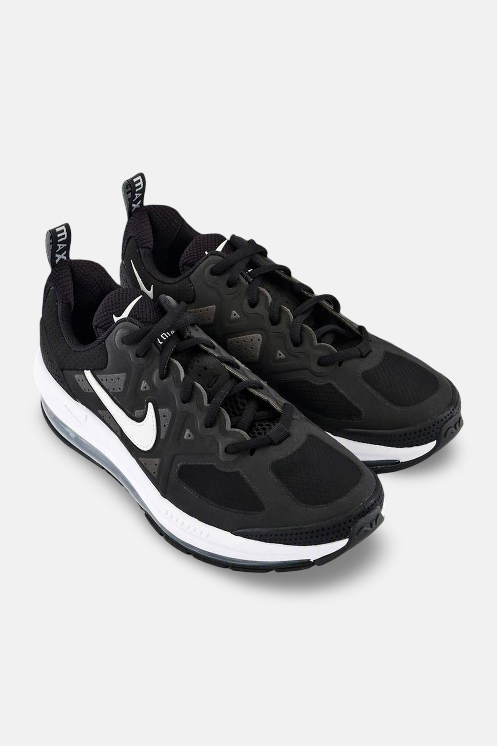 Kids Boy Air Max Genome Lace Up Outdoor Shoes, Black