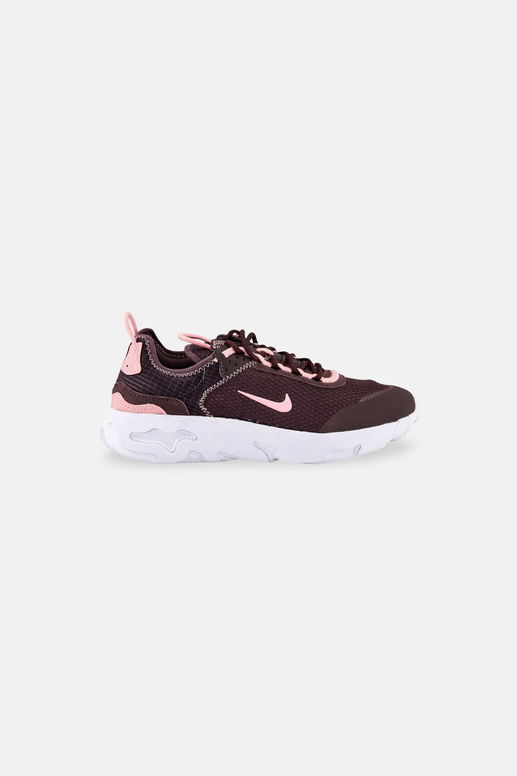 Kids Boy React Live Lace Up Training Shoes, Mauve