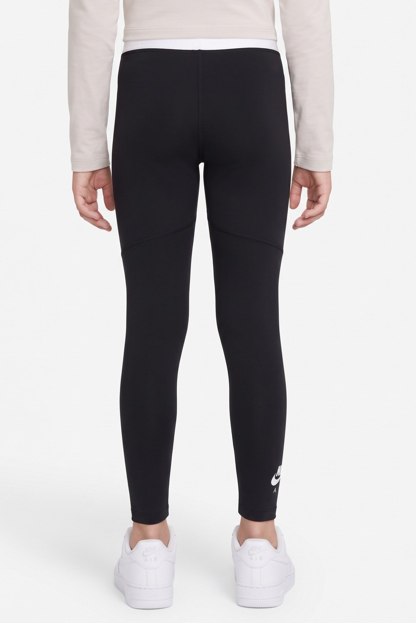 Kids Girl Tight Fit Training Leggings, Black