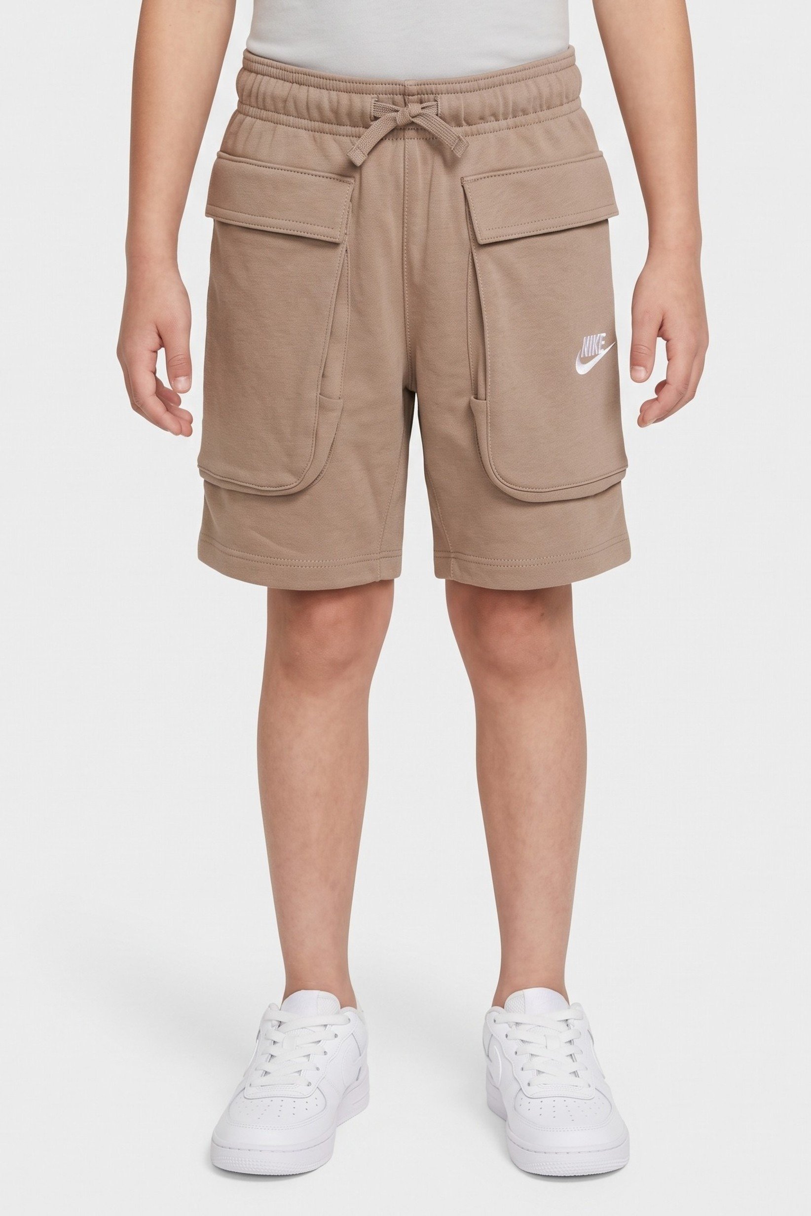 Kids Boy Standard Fit Outdoor Shorts, Light Brown