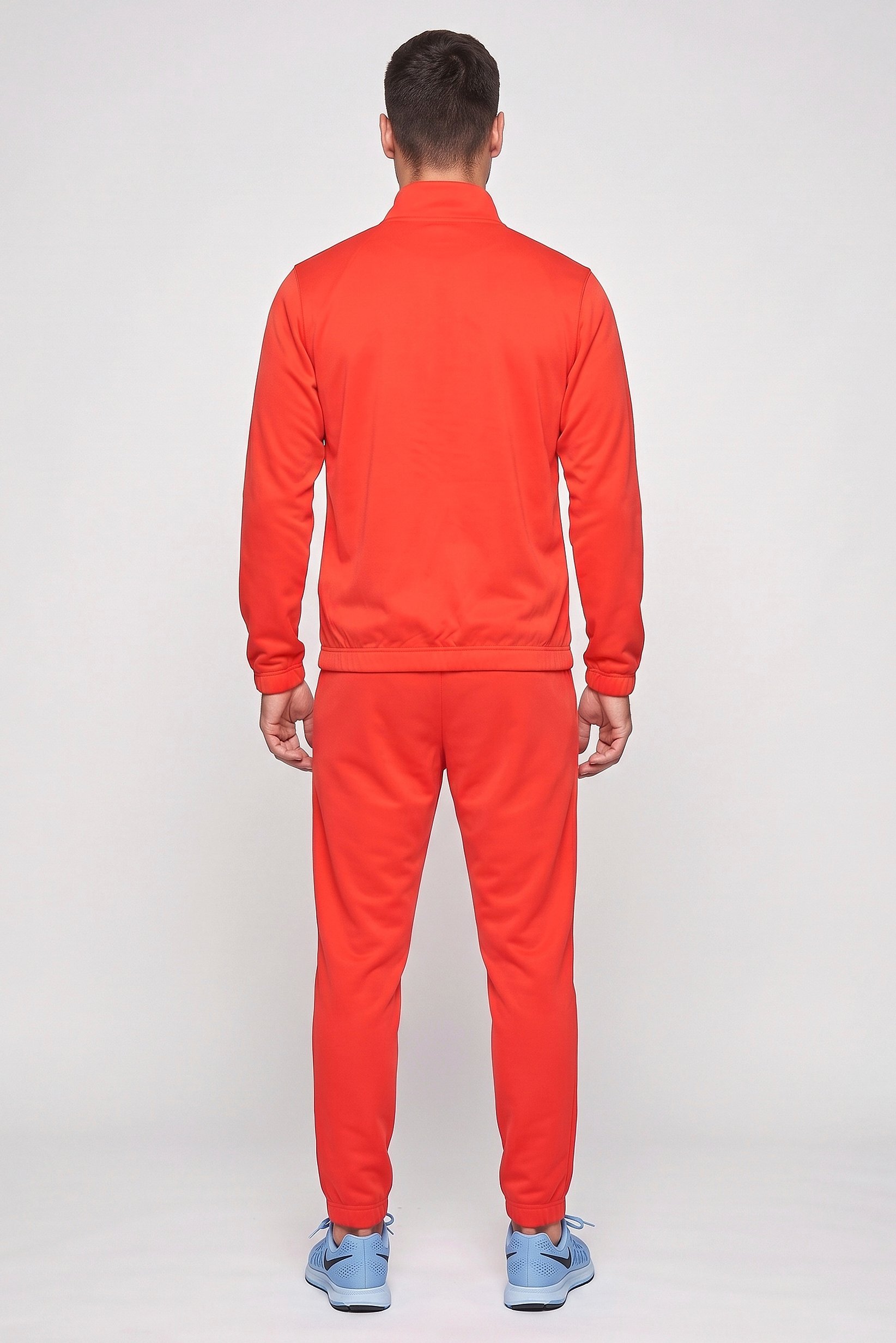 Men Standard Fit Long Sleeve Training Tracksuit, Orange