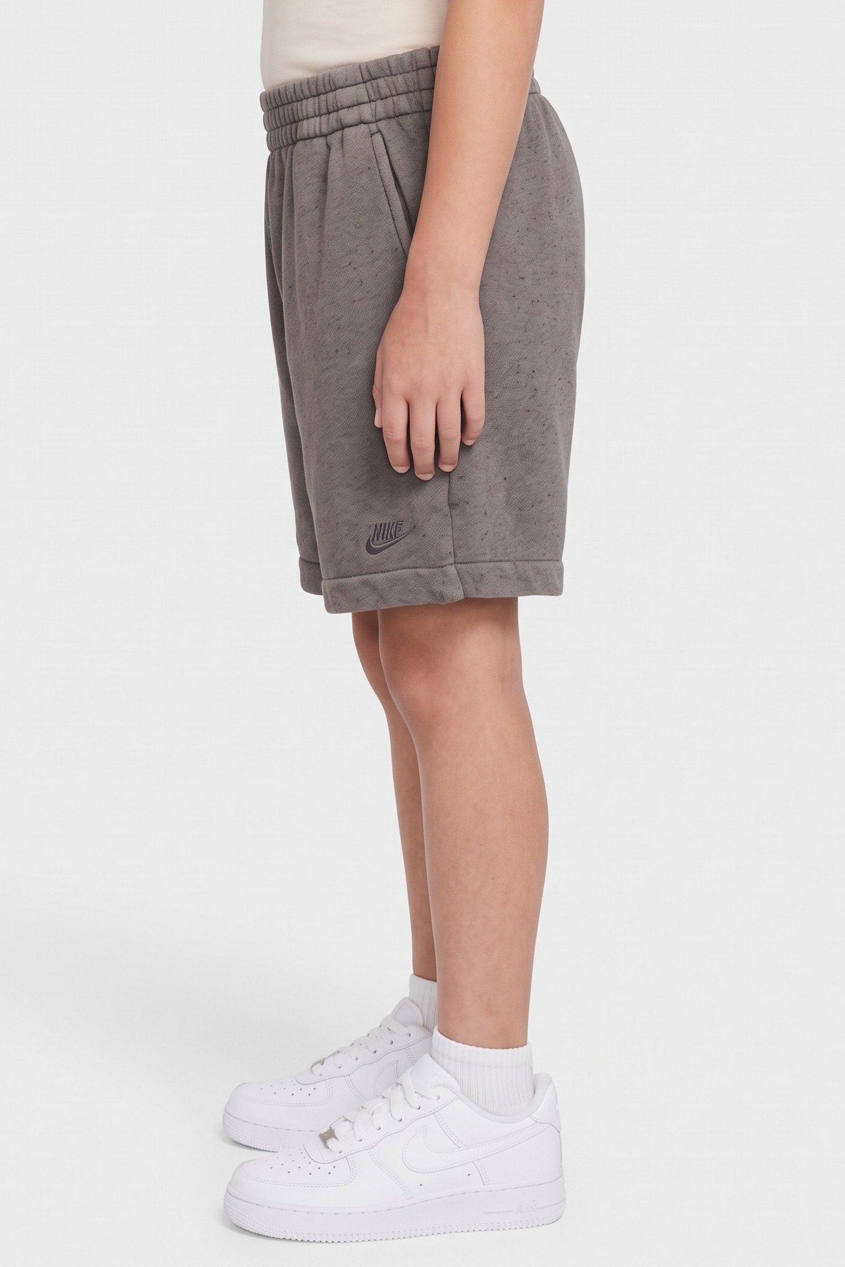Kids Boy Loose Fit Outdoor Shorts, Grey