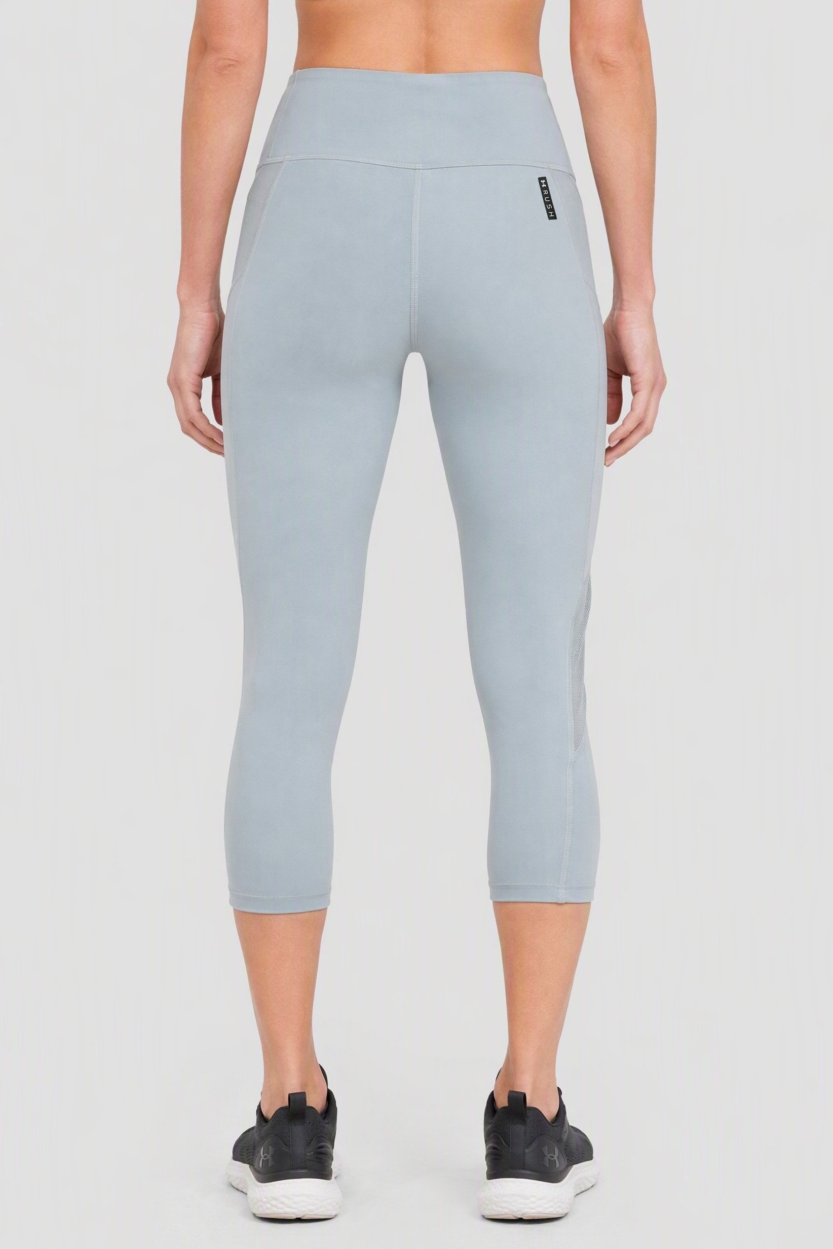 Women Compression Fit Training Leggings, Dusty Blue