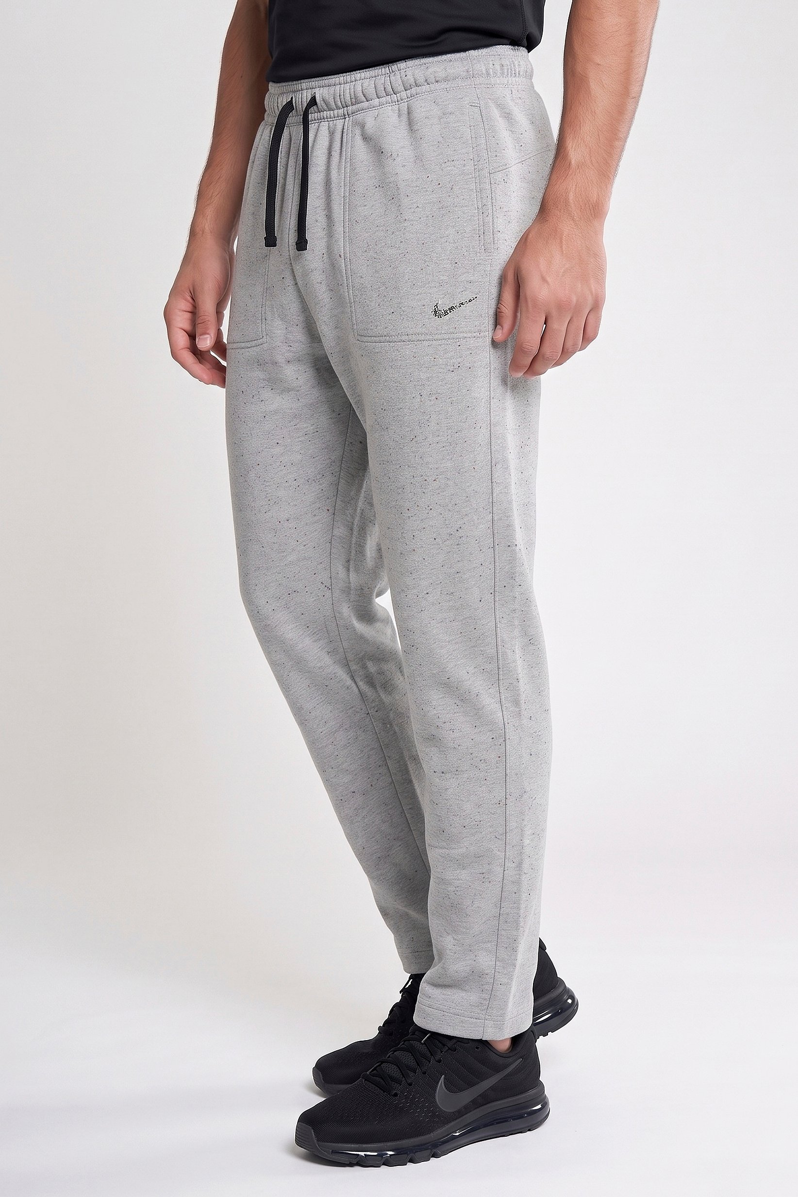 Men Standard Fit Yoga Pants, Grey