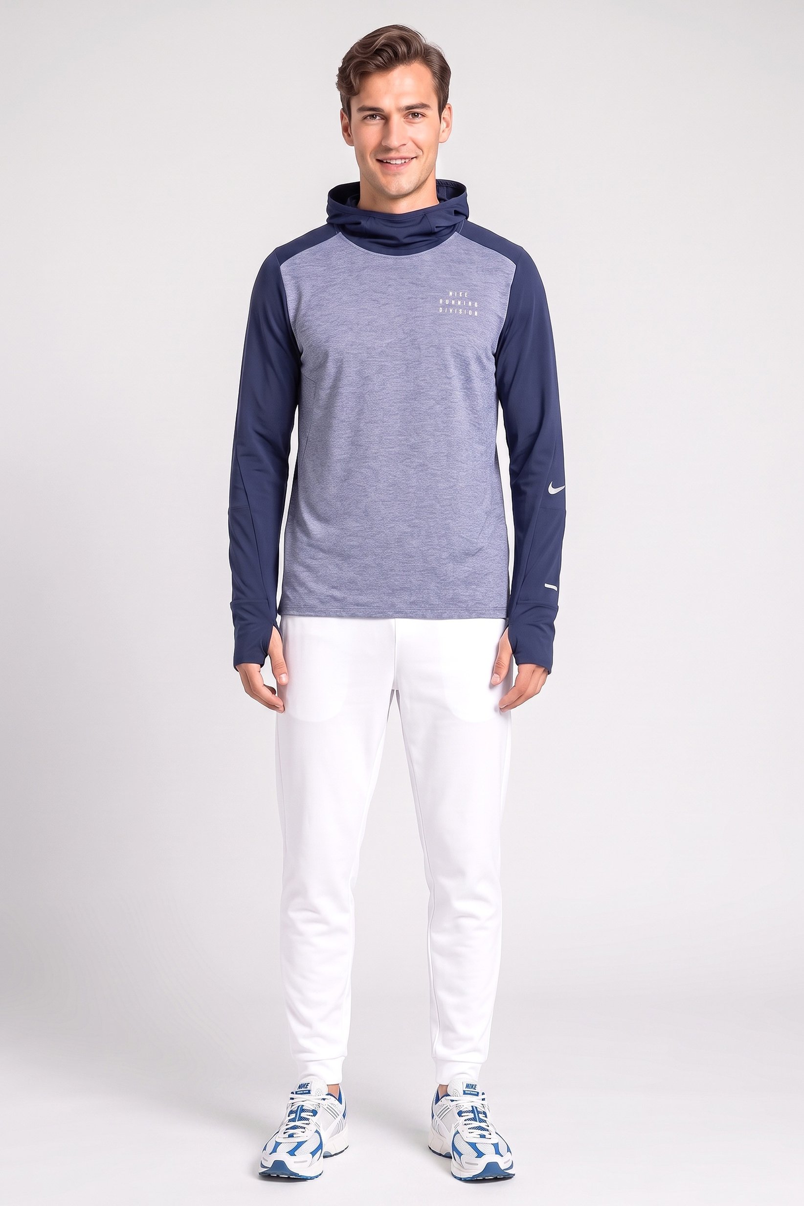 Men Sportswear Fit Long Sleeve Running T-Shirt, Multicolor