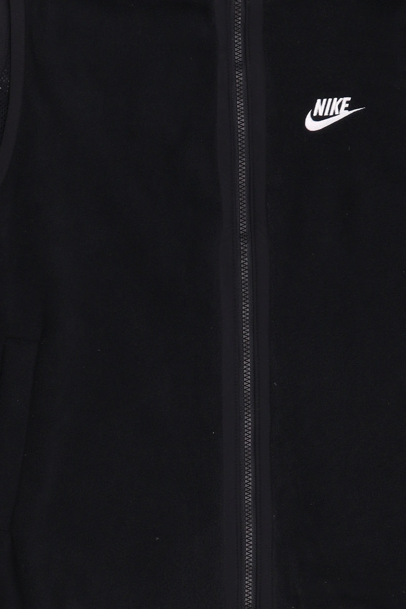 Men Sportswear Fit Sleeveless Outdoor Vest Jacket, Black