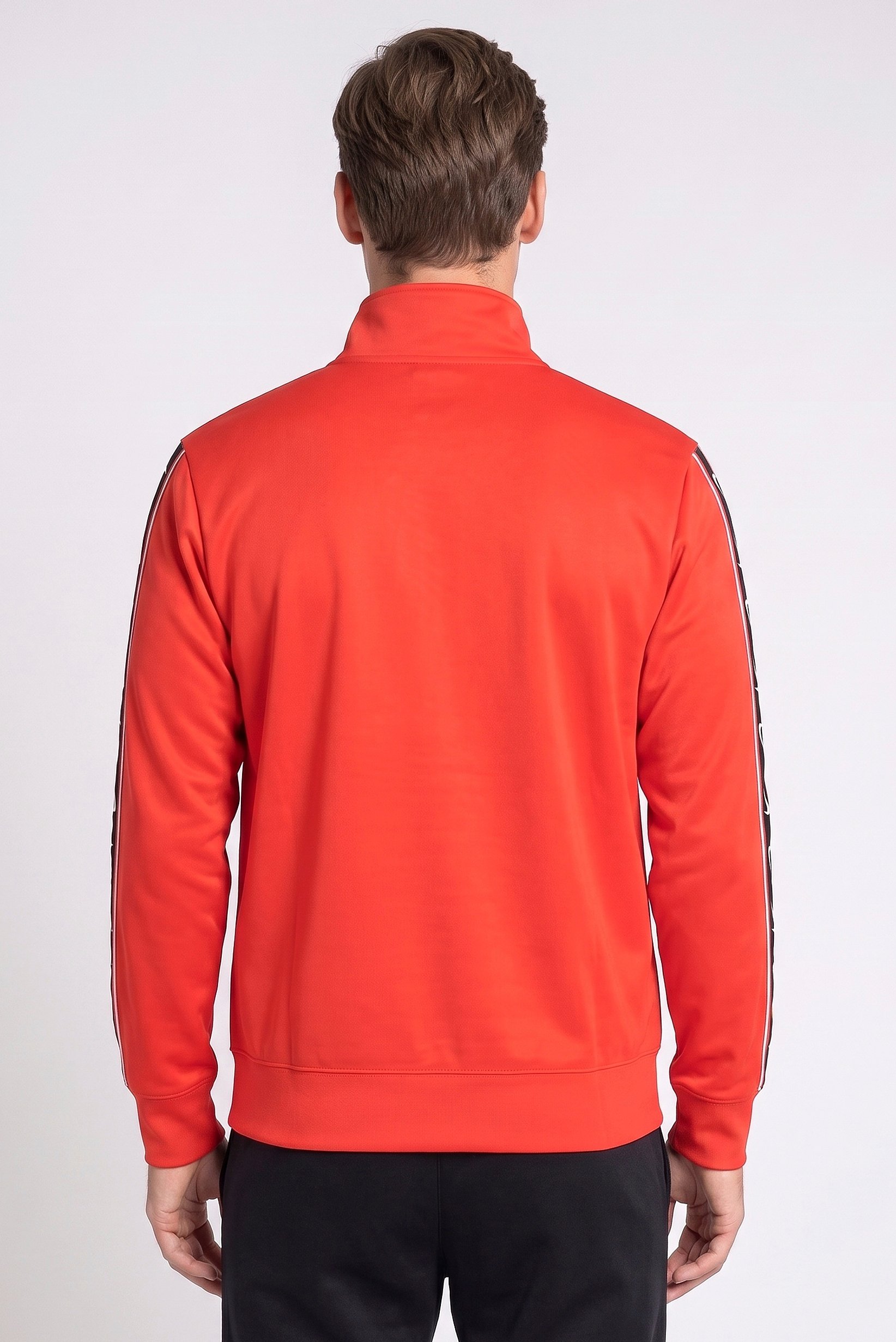 Men Sportswear Fit Long Sleeve Training Sweatshirt, Red