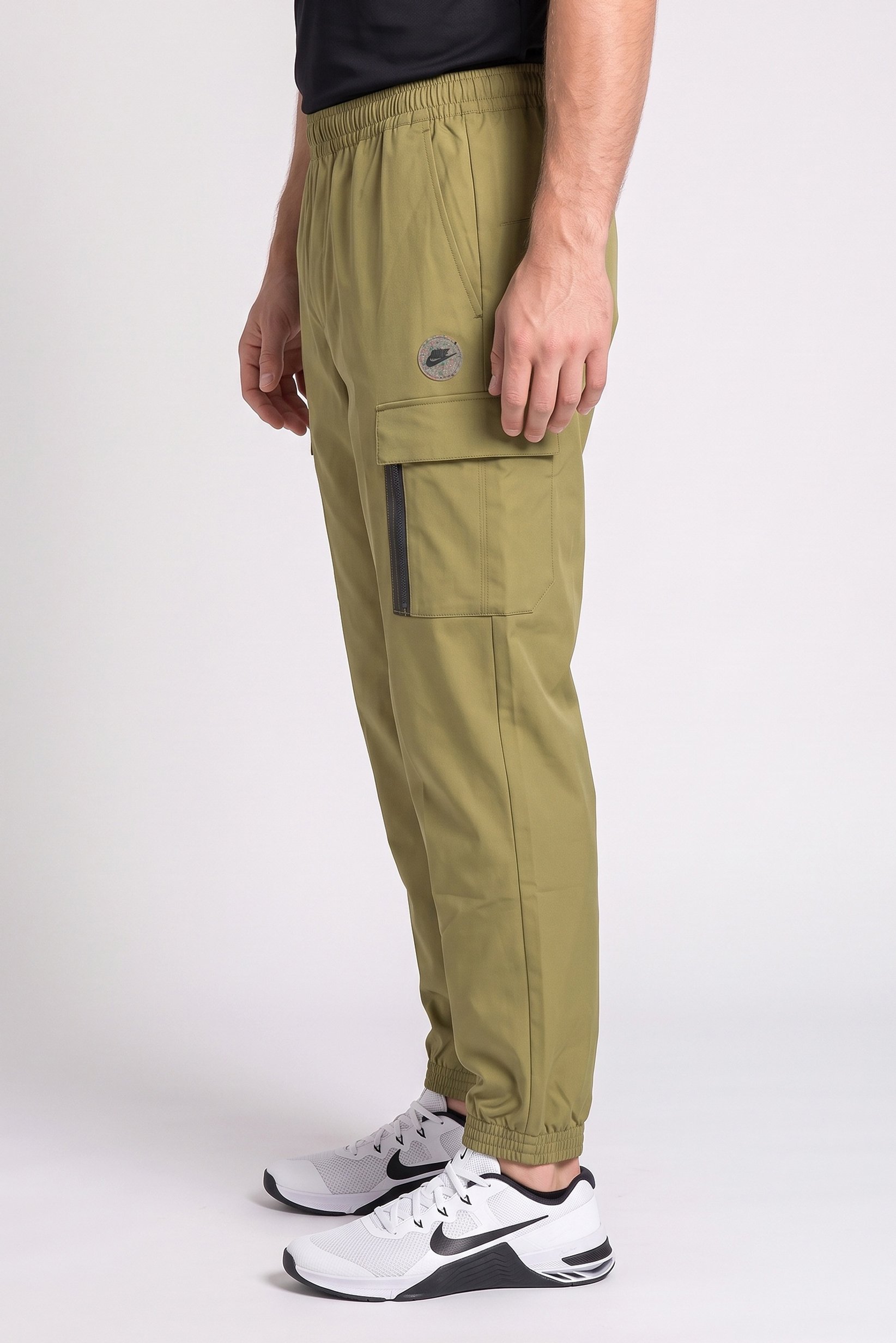Men Dri Fit Training Sweatpants, Olive