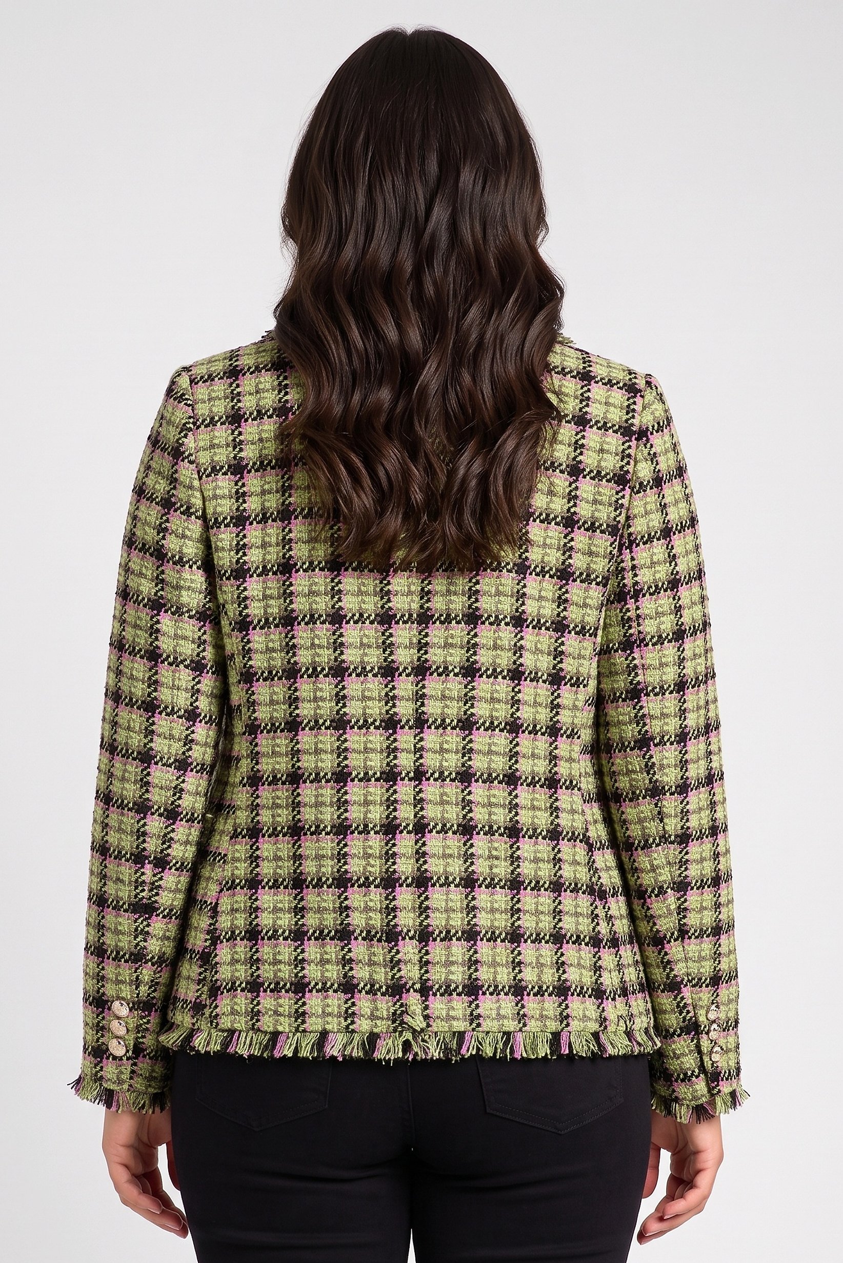 Women Regular Fit Textured Casual Blazer, Multicolor