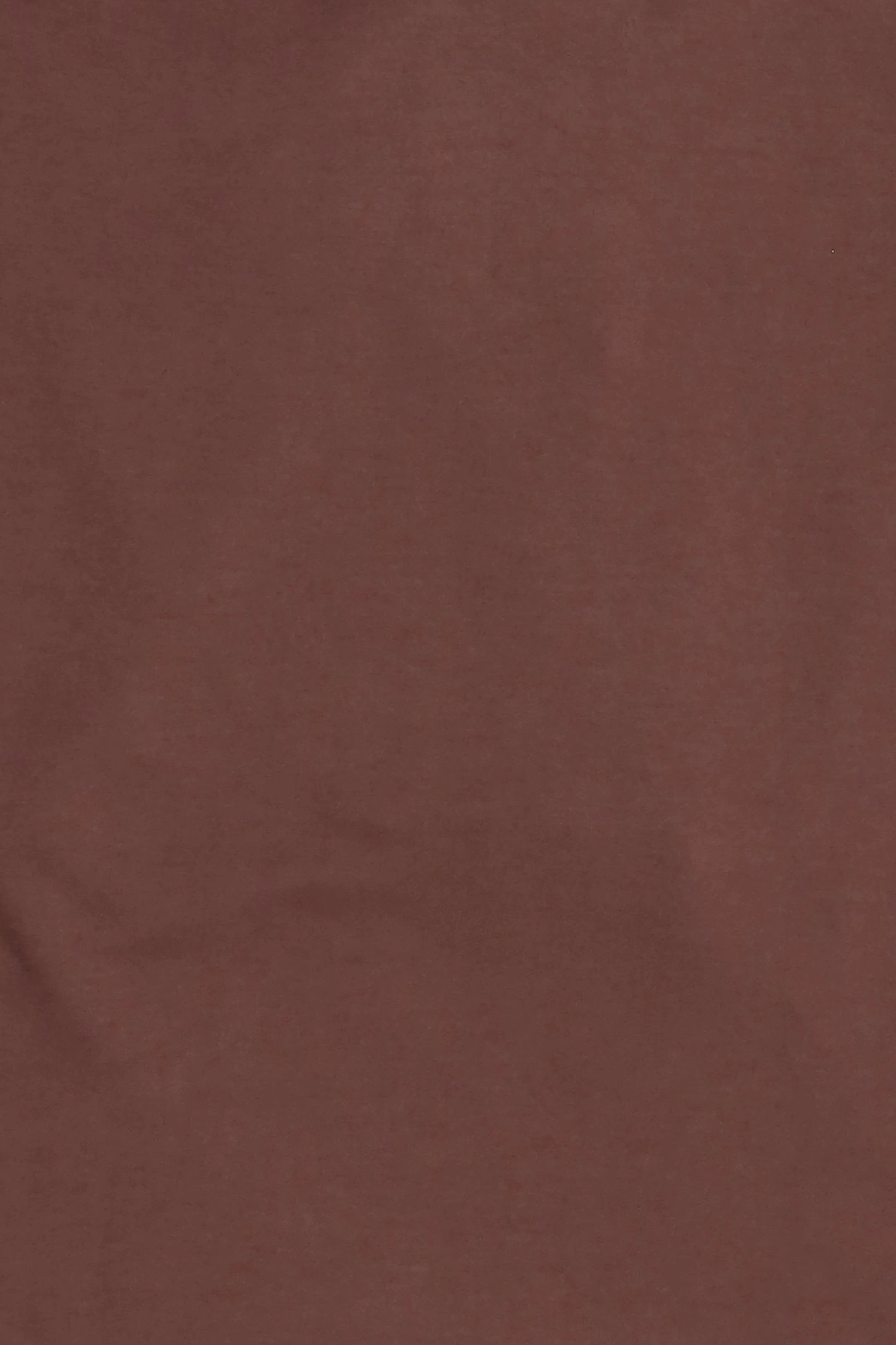 Women V Neck Long Sleeve Plain Top, Chocolate