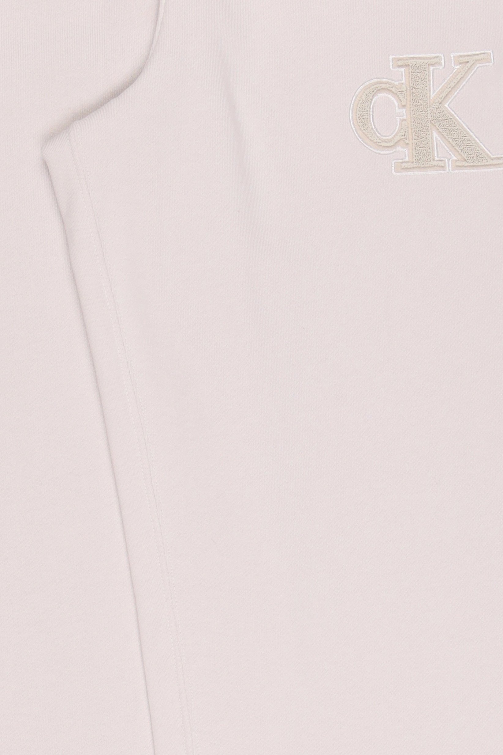 Calvin Klein Jeans Men Regular Fit Embroidered Logo Sweatpants, Off White