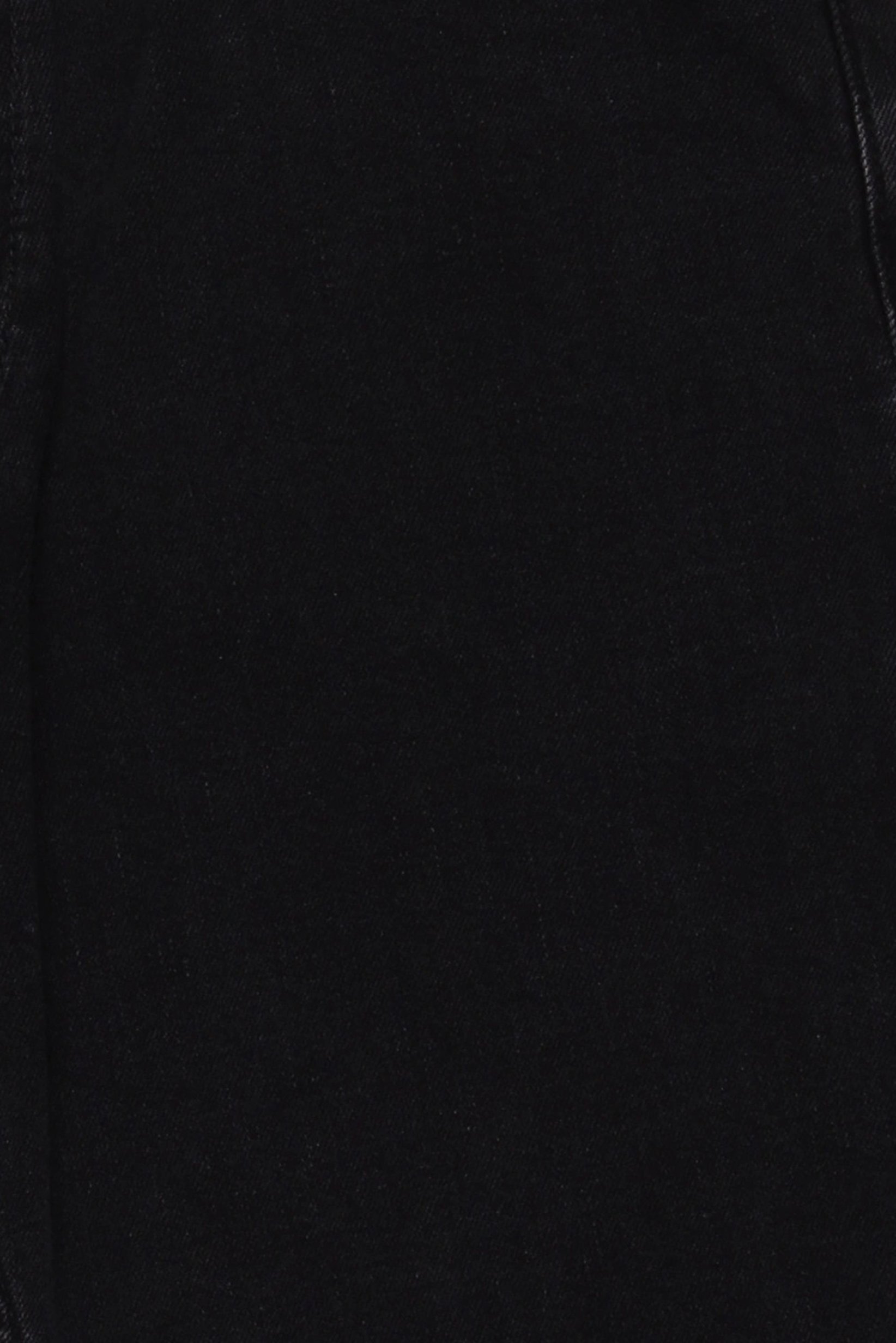 Men Slim Fit Washed Stretchable Jeans, Black