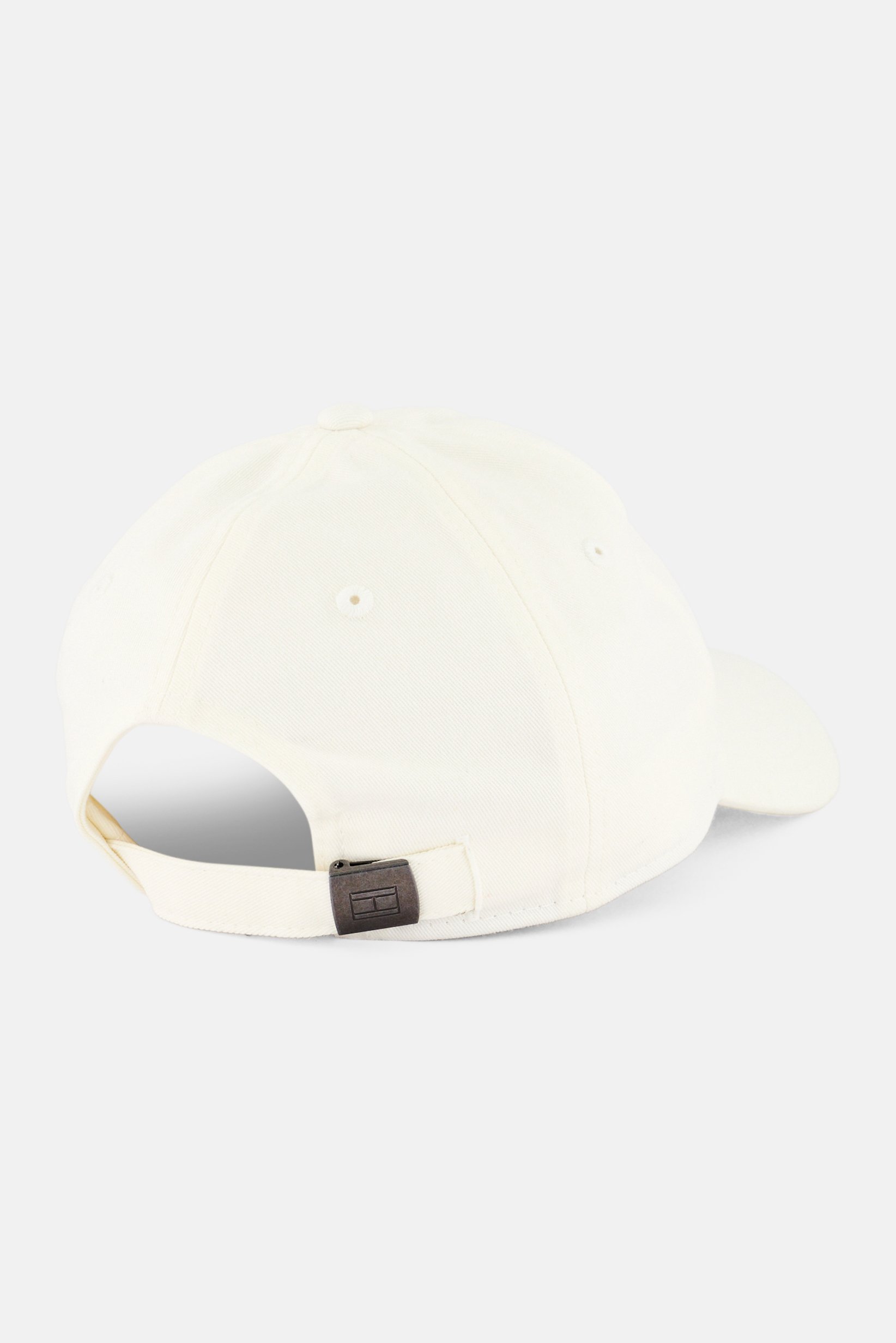 Men Embroidered Logo Adjustable Baseball Cap, White