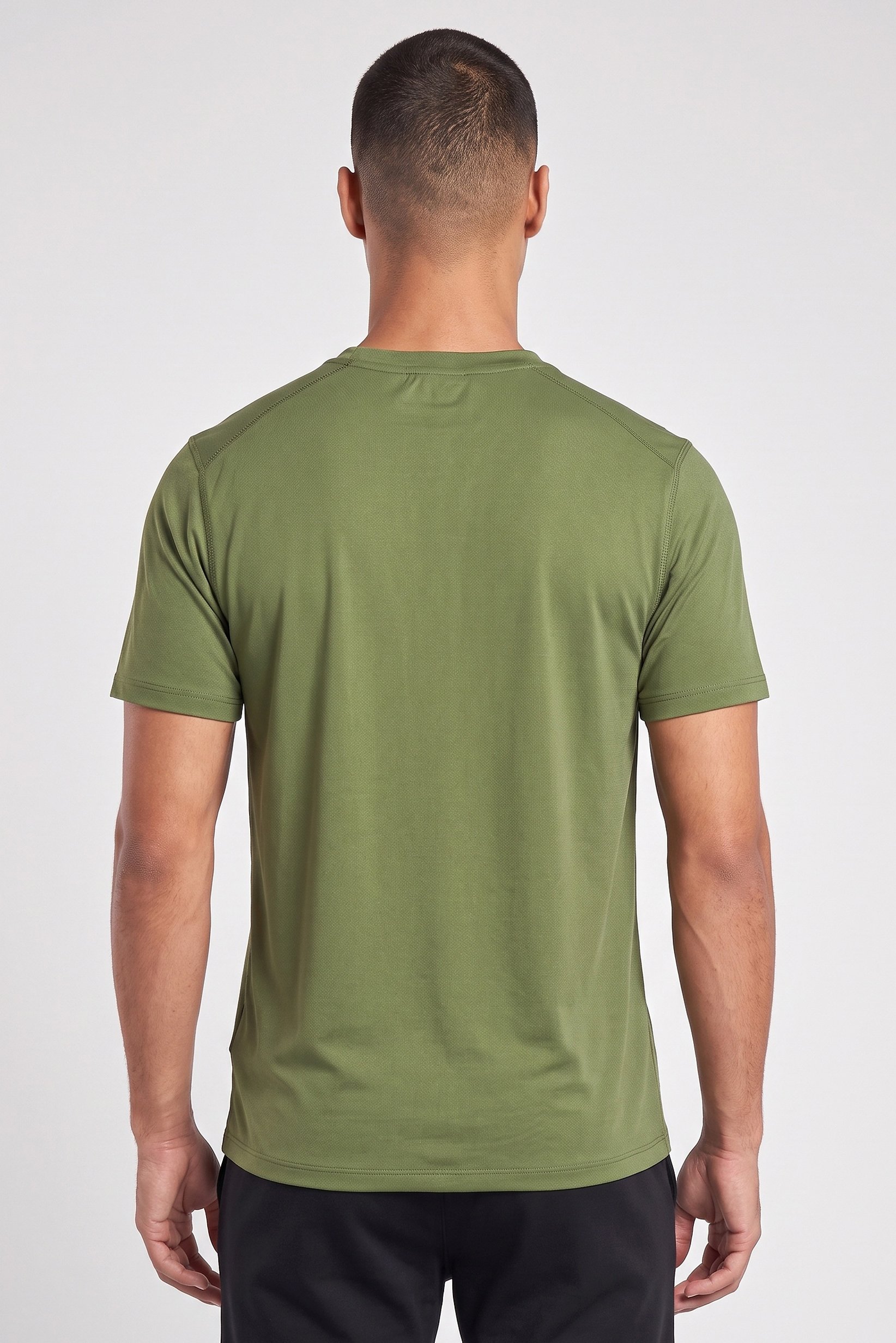 Men Sportswear Fit Short Sleeve Training T-Shirt, Green