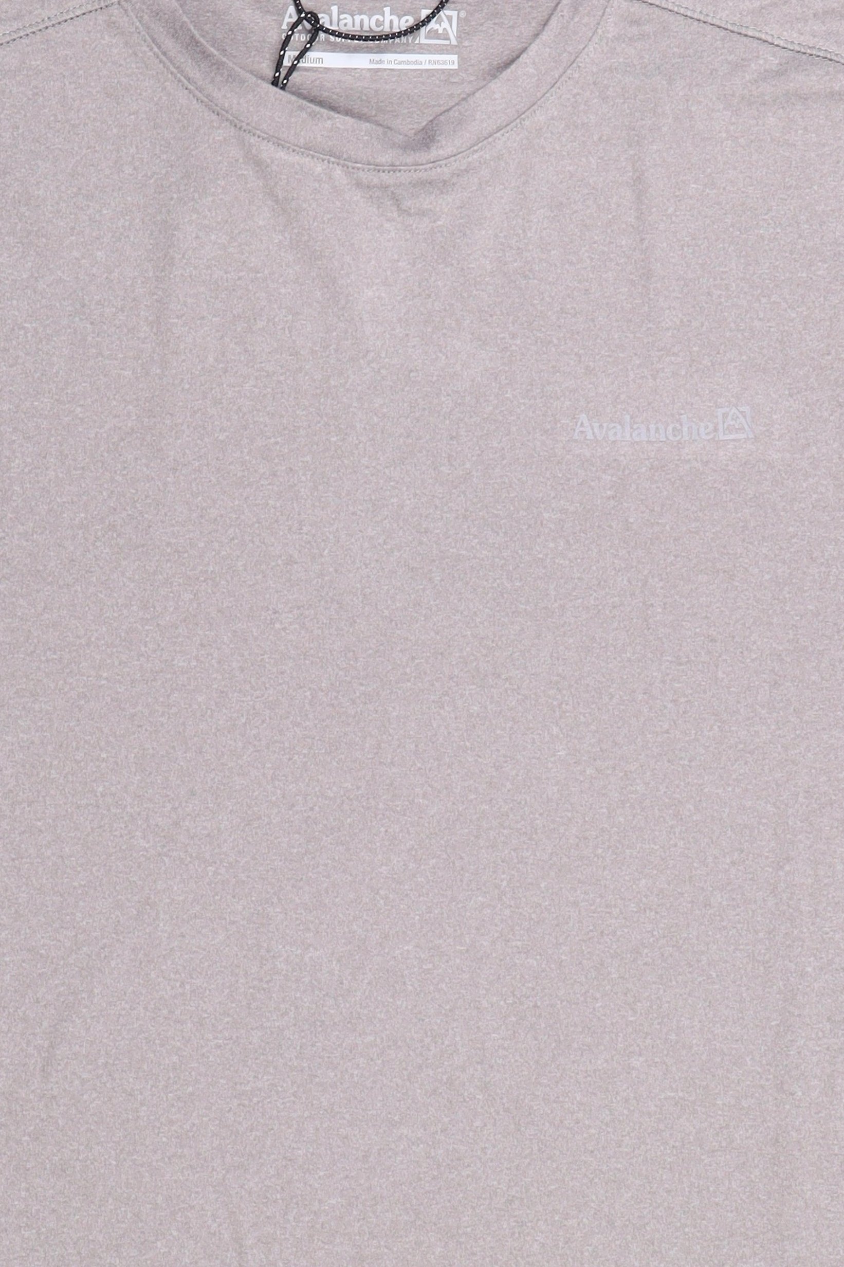 Men Sportswear Fit Short Sleeve Training T-Shirt, Light Grey