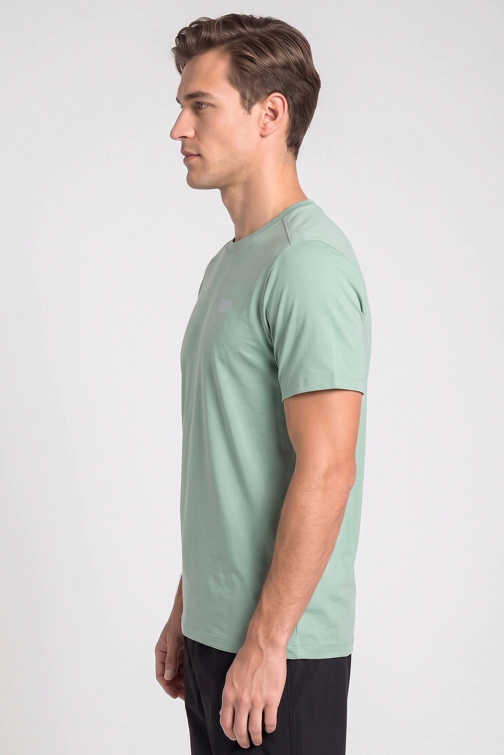 Men Sportswear Fit Short Sleeve Training T-Shirt, Green