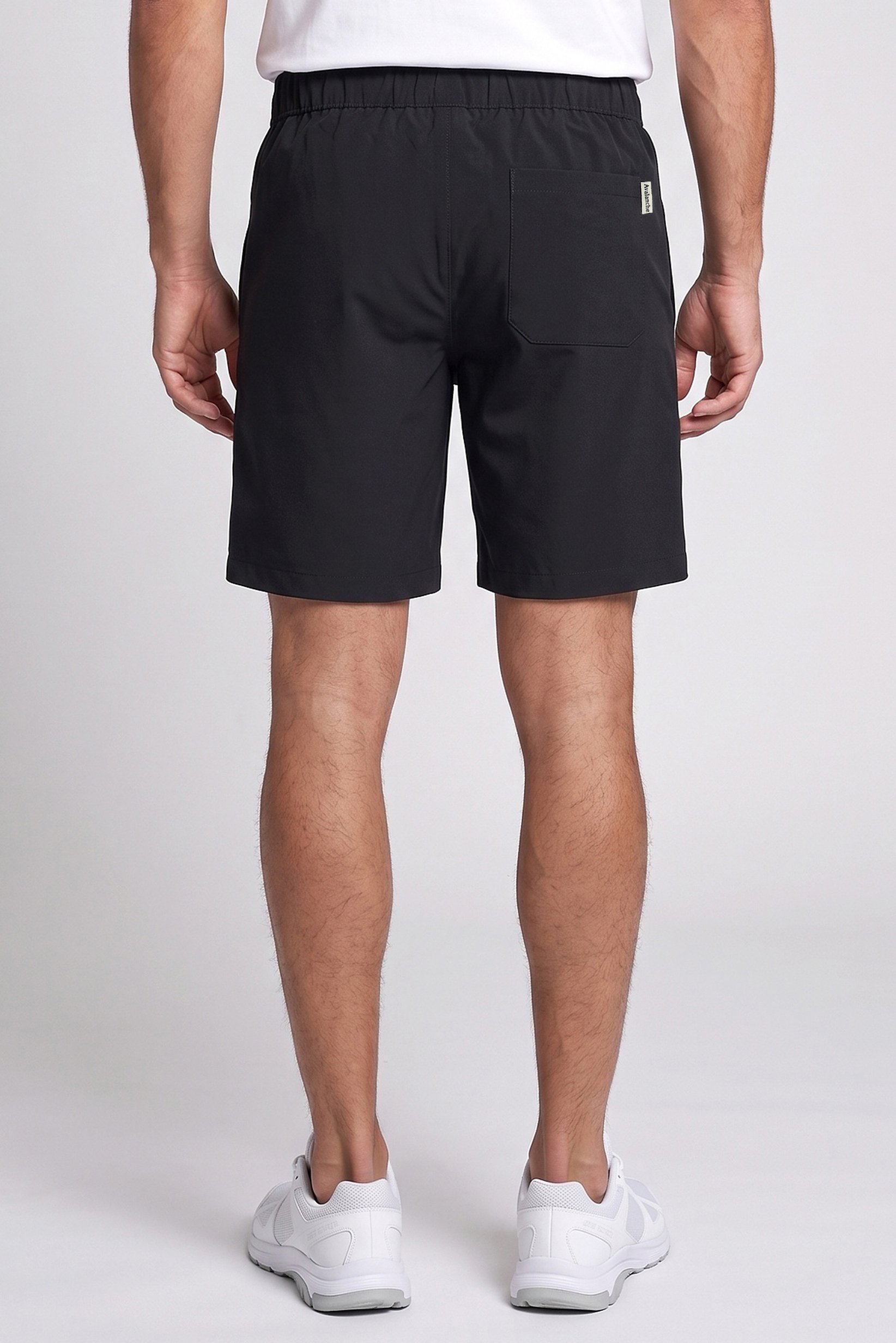 Men Sportswear Fit Training Shorts, Black