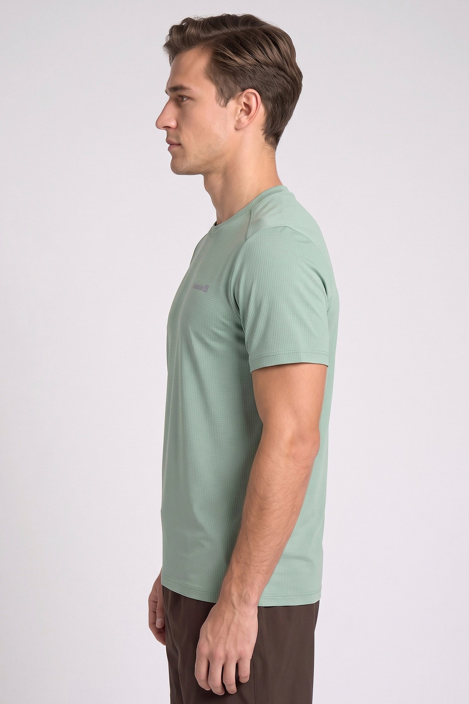 Men Sportswear Fit Short Sleeve Training T-Shirt, Green