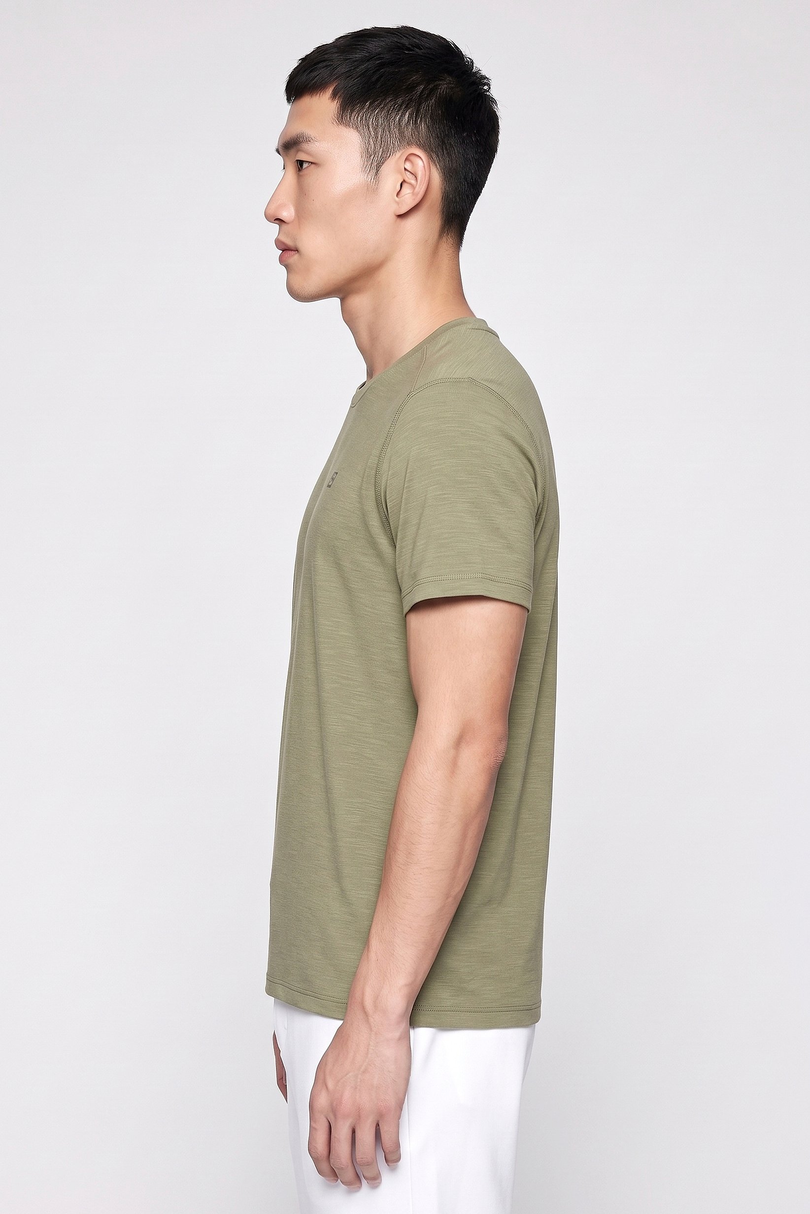 Men Sportswear Fit Short Sleeve Outdoor T-Shirt, Sage