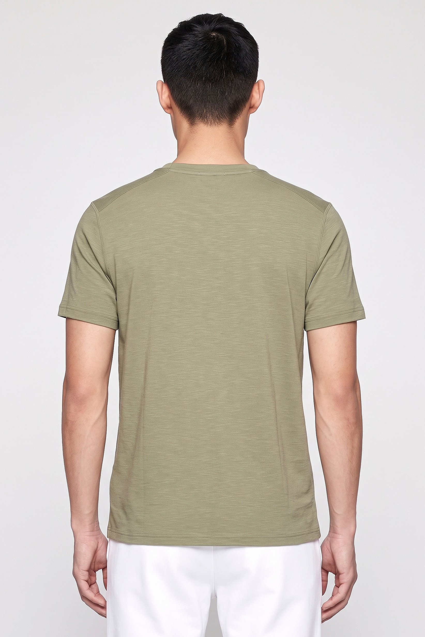 Men Sportswear Fit Short Sleeve Outdoor T-Shirt, Sage