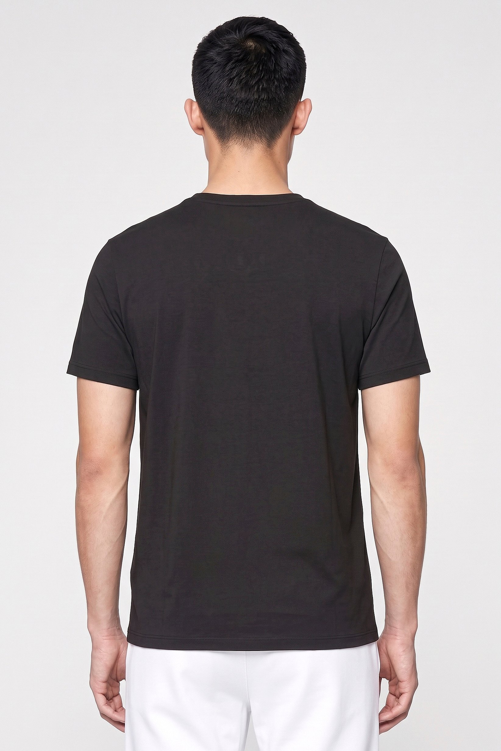 Men Sportswear Fit Short Sleeve Training T-Shirt, Black