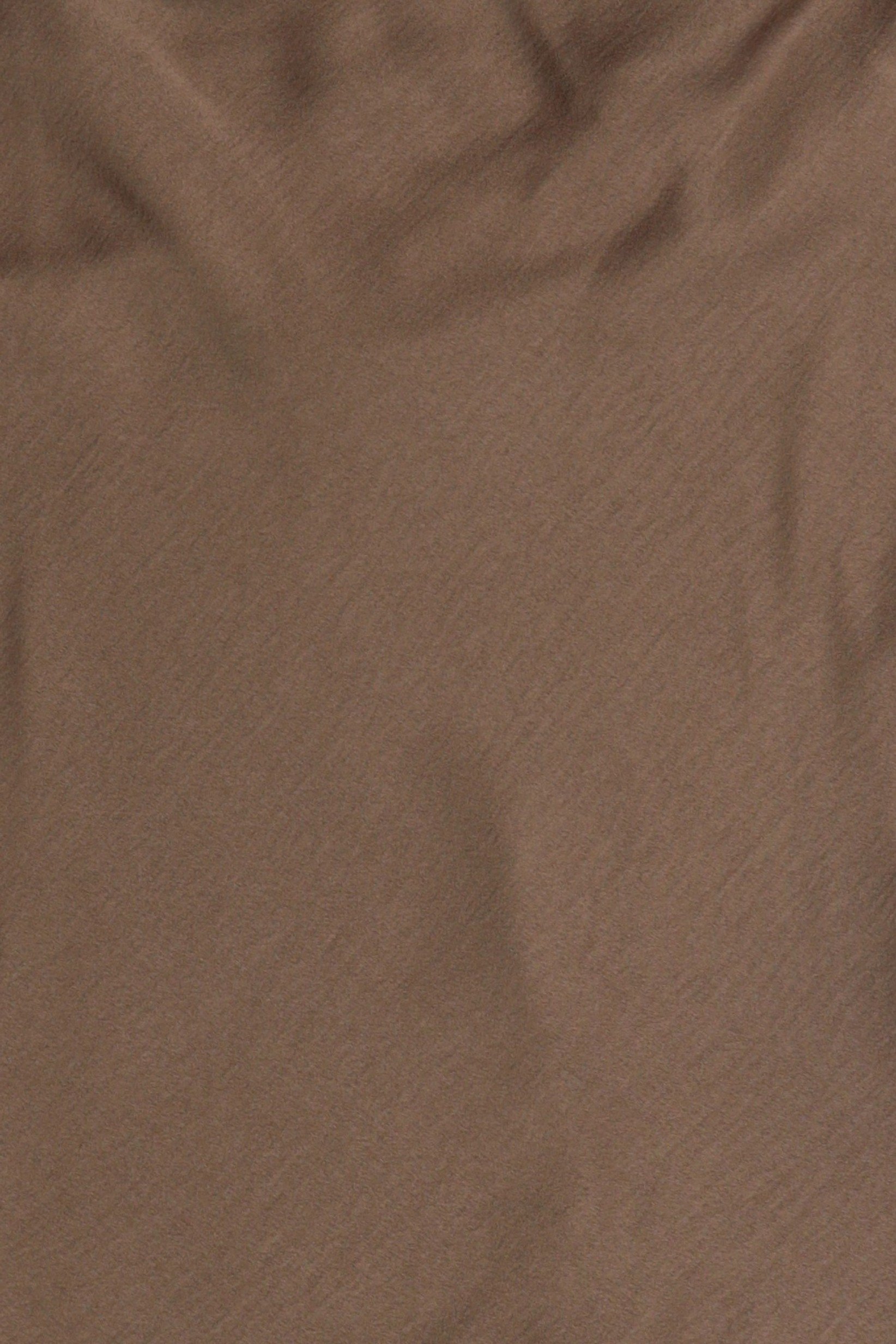 Women Cowl Neck Sleeveless Solid Tank Top, Brown