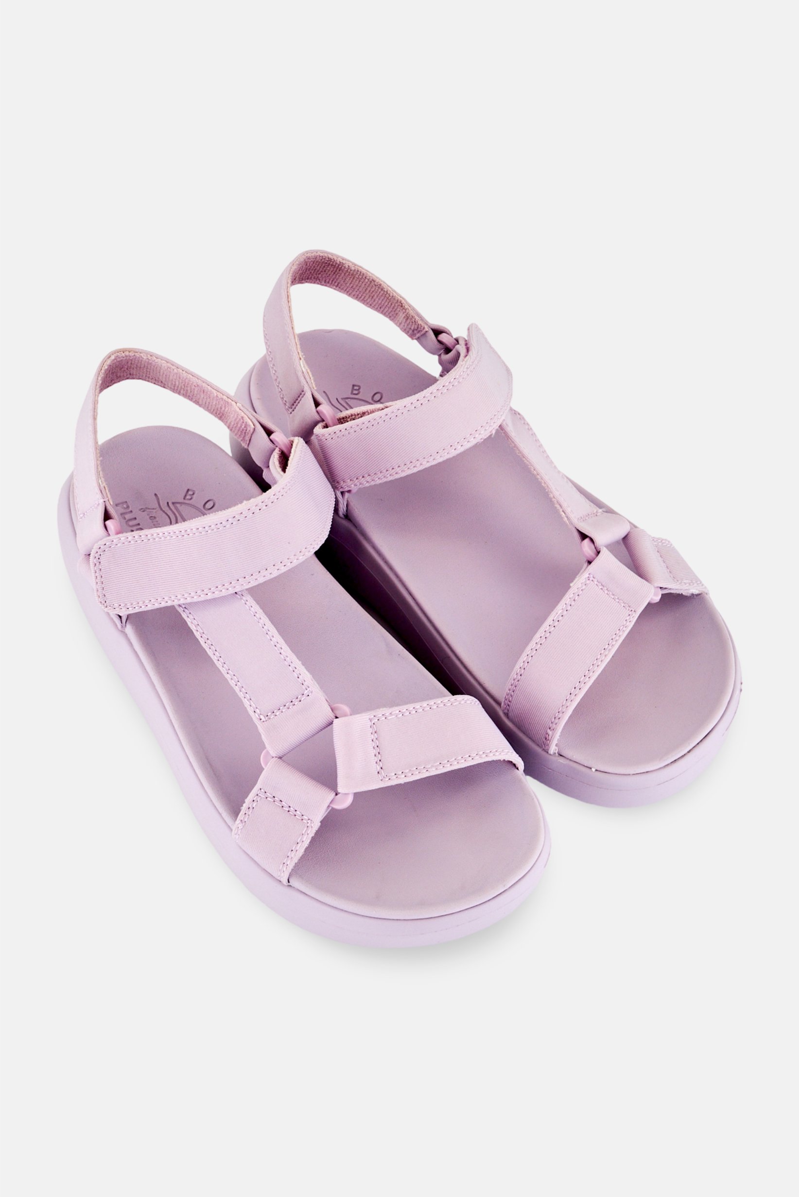 Women Pop Ups 3,0 Velcro Closure Sandals, Lilac